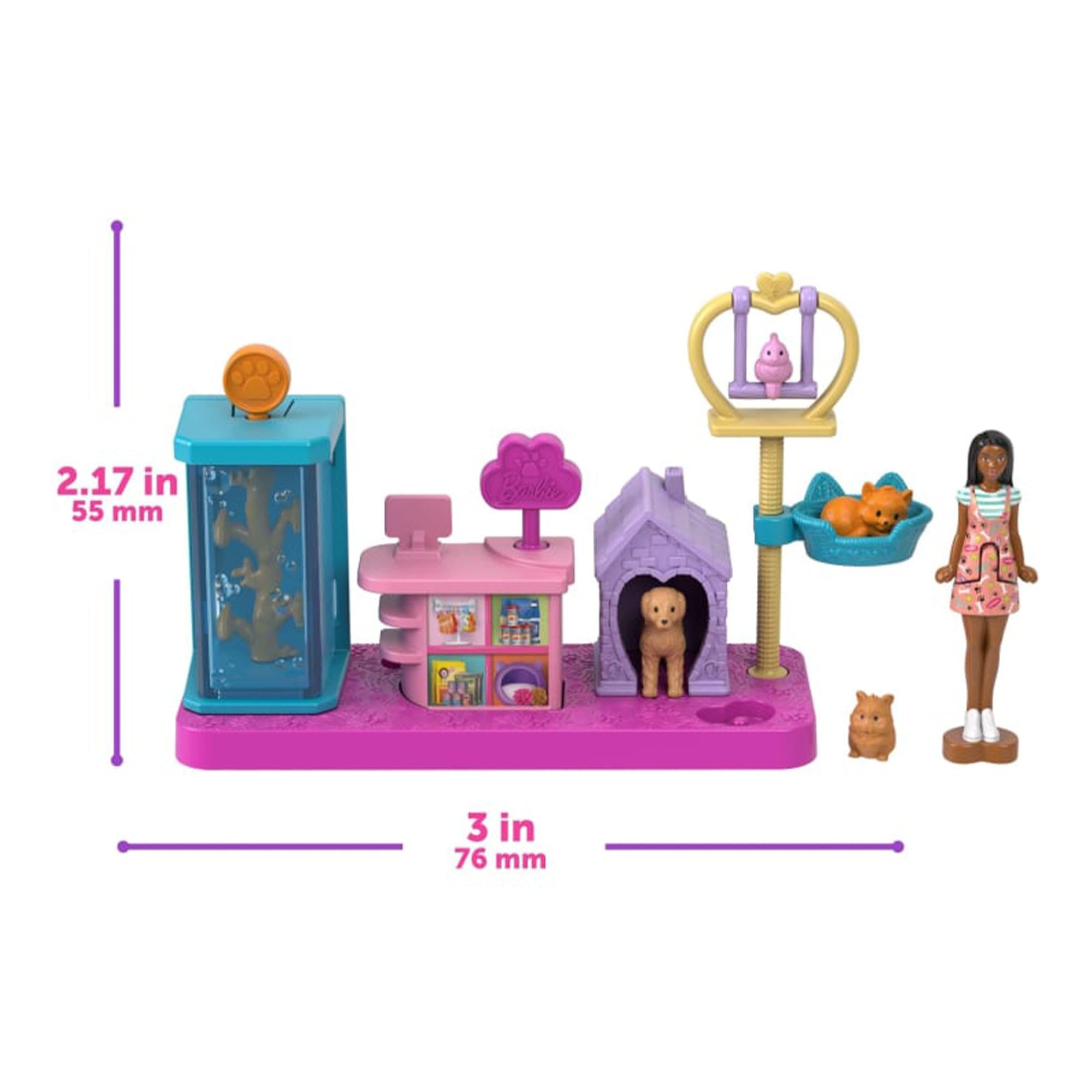 Barbie Mini Barbieland DreamHouse Playset with Dolls