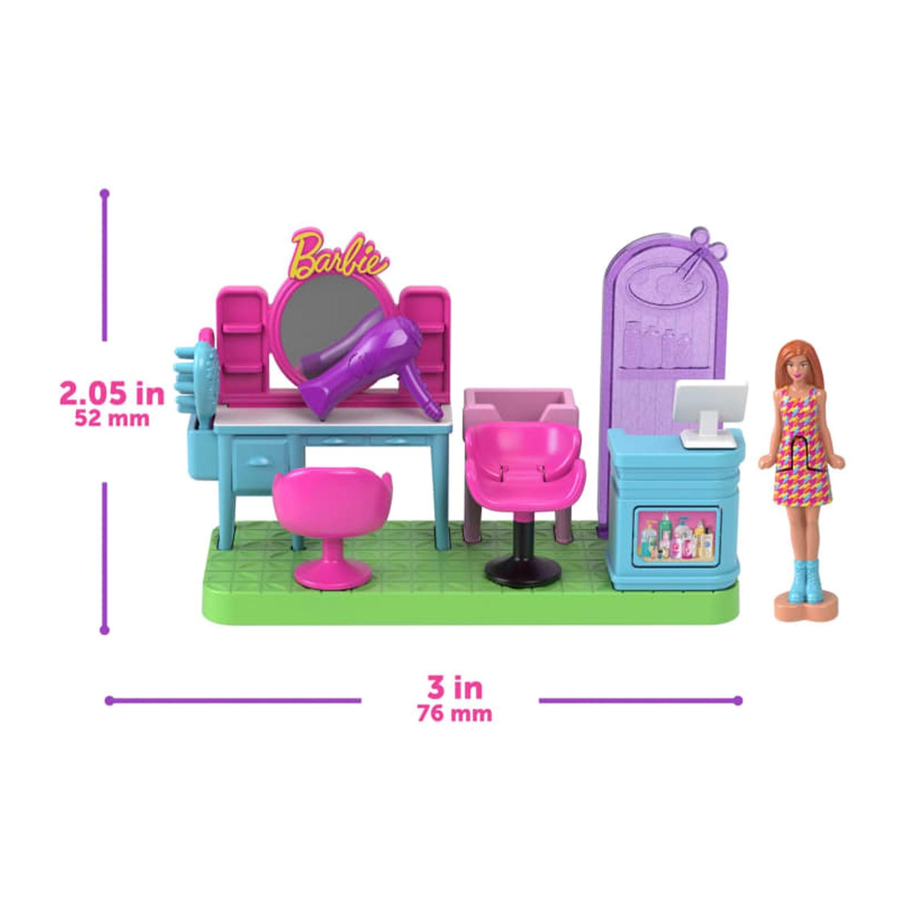 Barbie Mini Barbieland DreamHouse Playset with Dolls