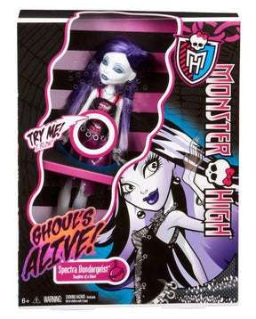 Monster High Ghouls Alive Doll Spectra Wondergeist