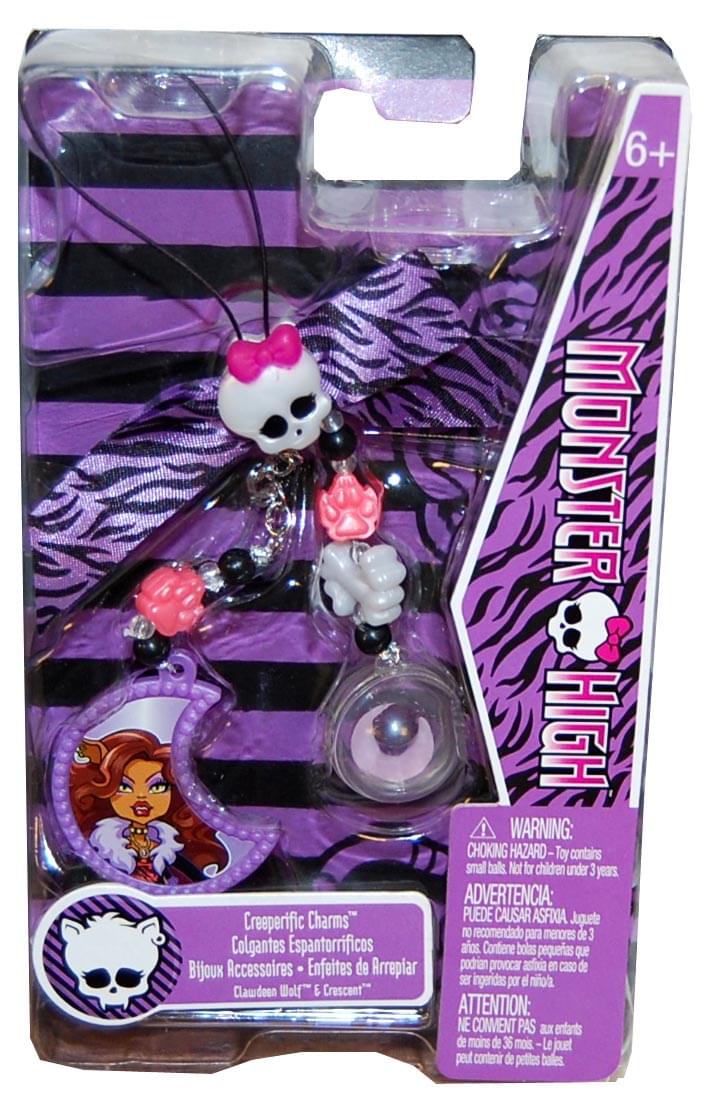 Monster High Creeperific Charms Clawdeen Wolf