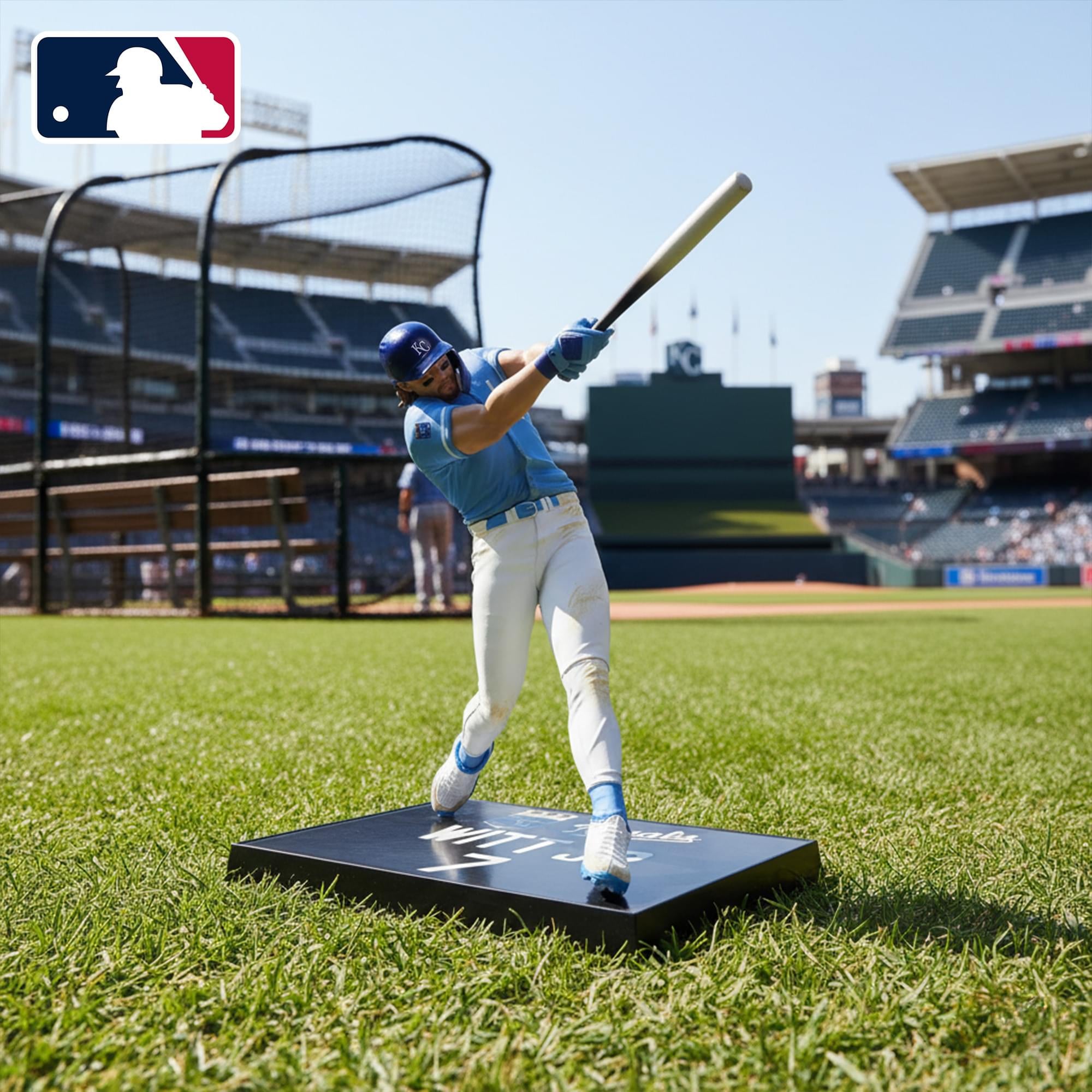 Kansas City Royals MLB Posed 7 Inch Figure | Bobby Witt Jr.