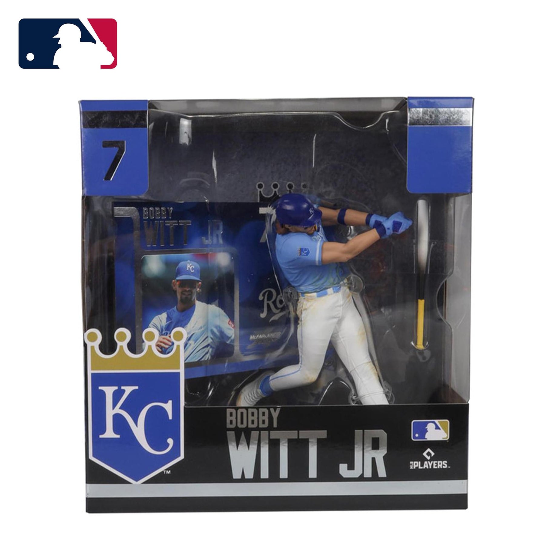 Kansas City Royals MLB Posed 7 Inch Figure | Bobby Witt Jr.