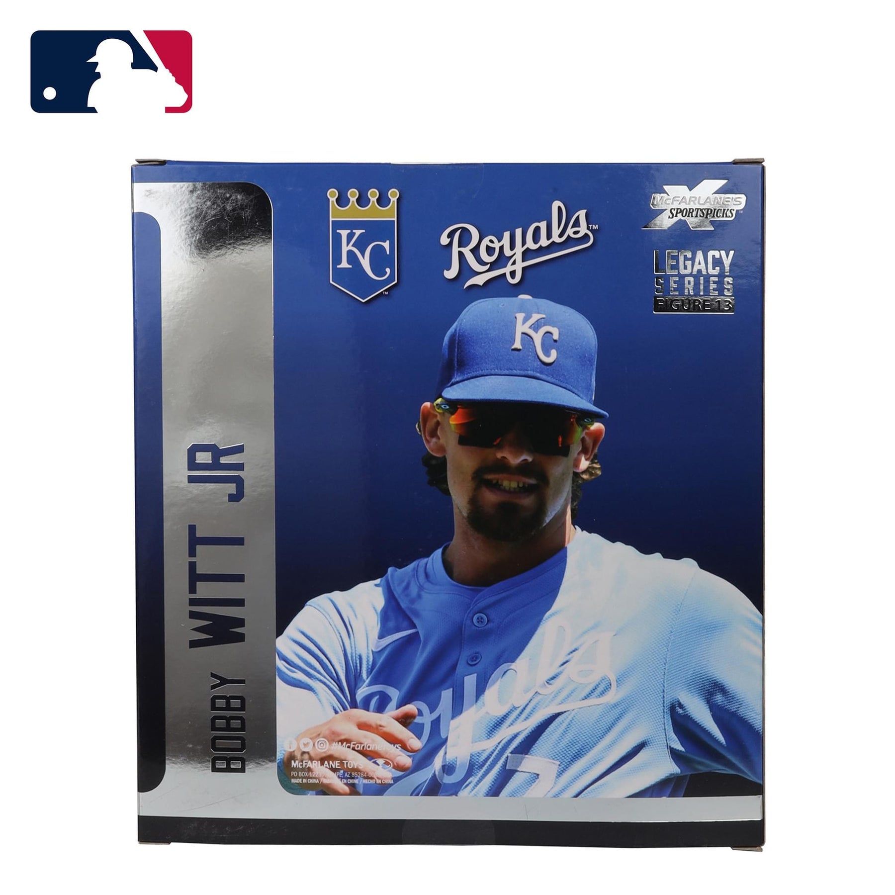Kansas City Royals MLB Posed 7 Inch Figure | Bobby Witt Jr.