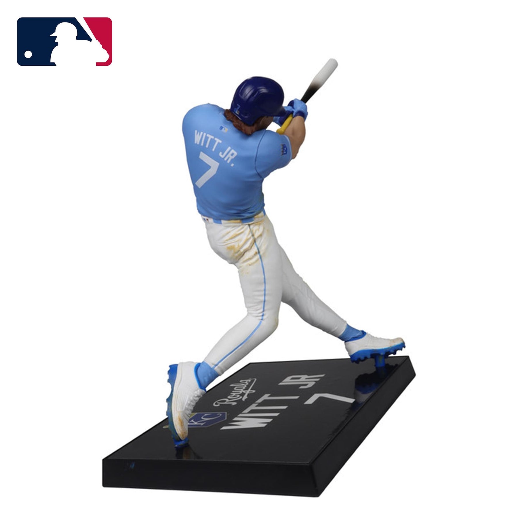 Kansas City Royals MLB 7 Inch Posed Figure | Bobby Witt Jr.  (Platinum Chase)