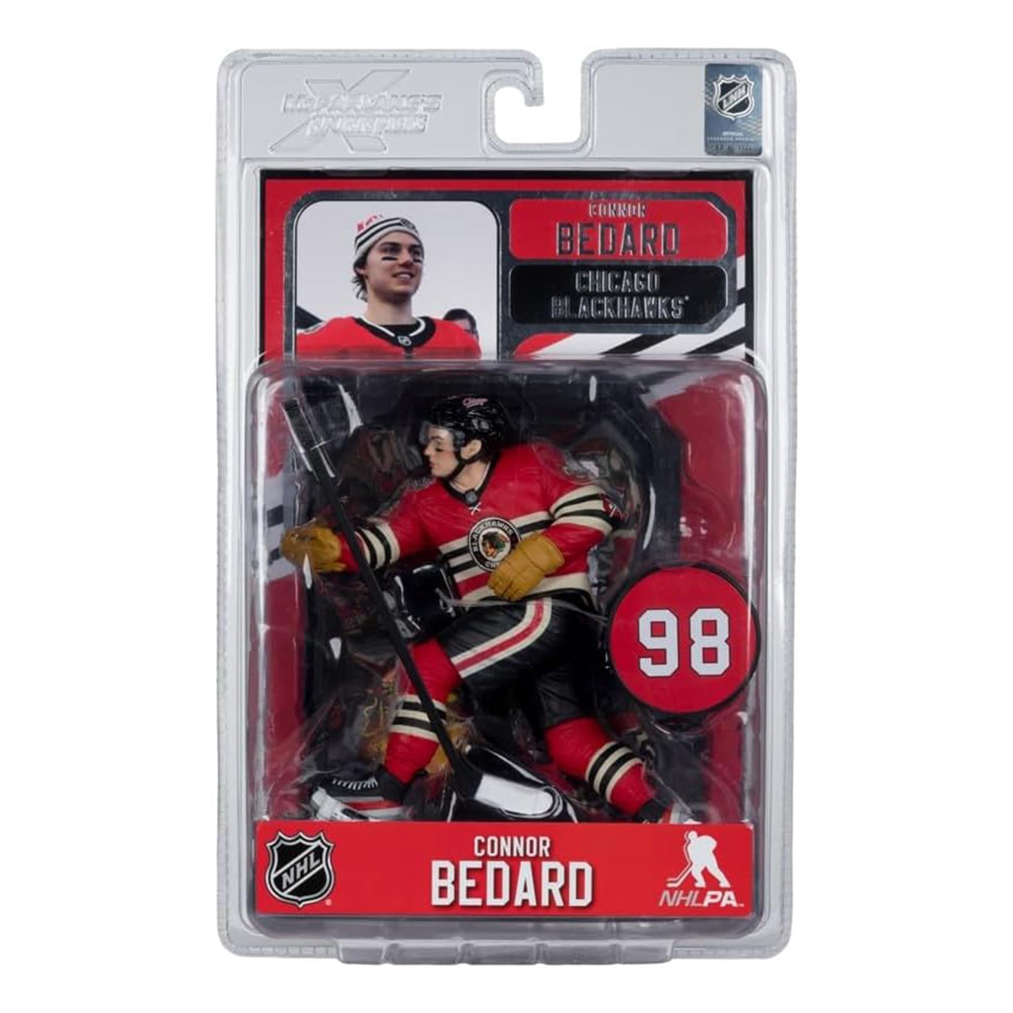 Chicago Blackhawks NHL McFarlane Sports Picks 7 Inch Figure | Connor Bedard