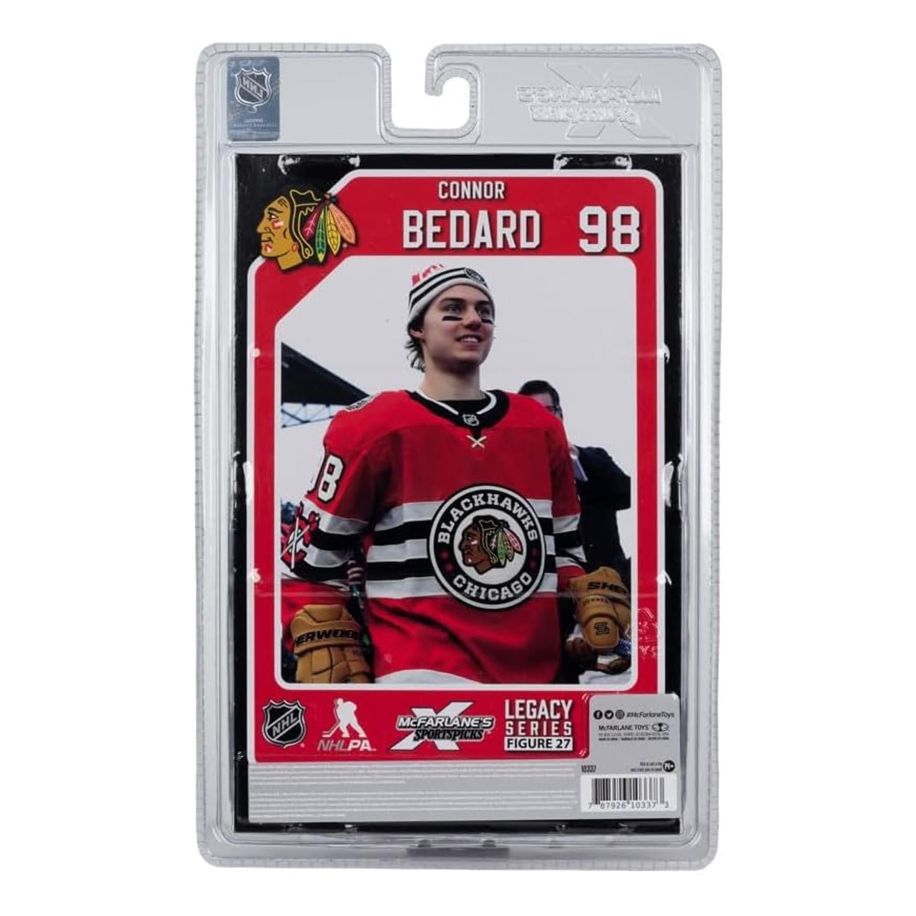Chicago Blackhawks NHL McFarlane Sports Picks 7 Inch Figure | Connor Bedard