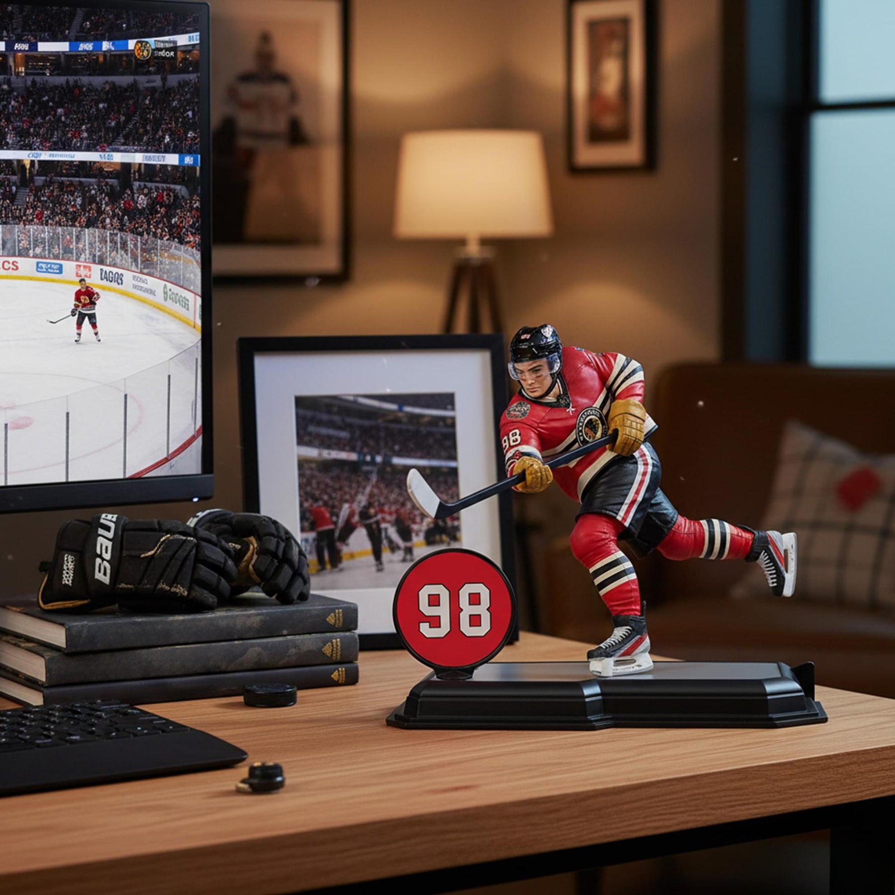 Chicago Blackhawks NHL McFarlane Sports Picks 7 Inch Figure | Connor Bedard