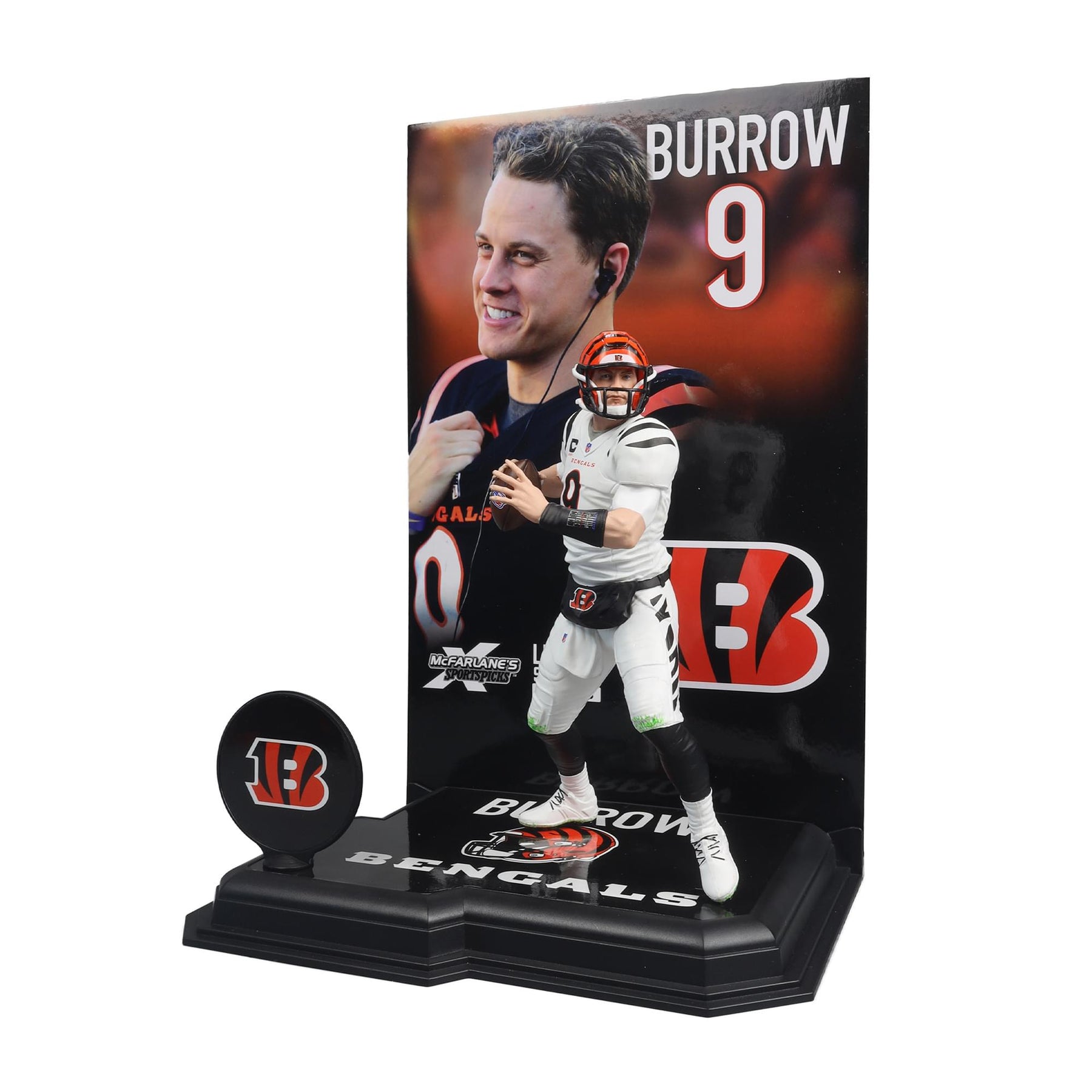Cincinnati Bengals NFL SportsPicks Figure | Joe Burrow (Chase)