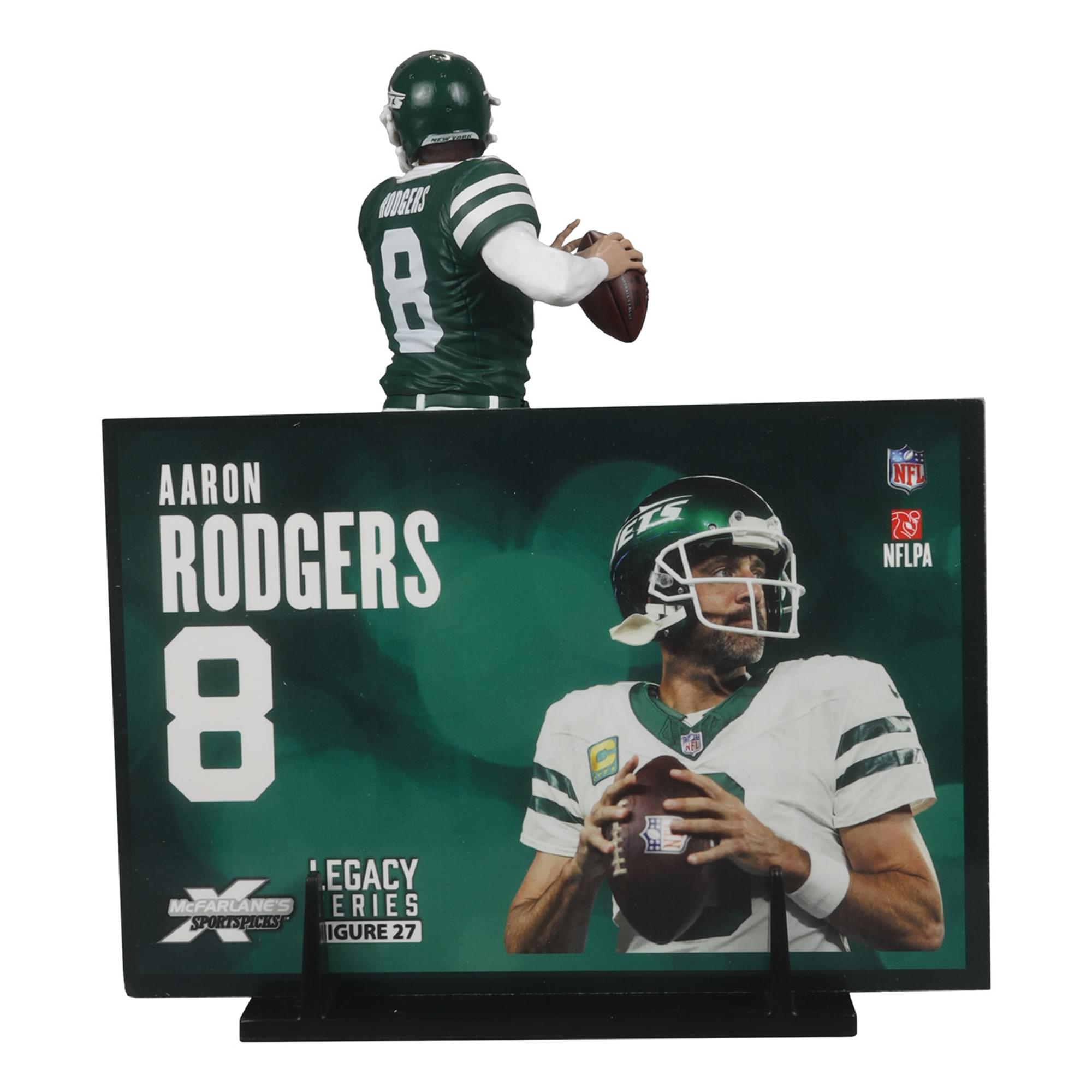 McFarlane NFL Aaron Rodgers (New York Jets) Action Figure