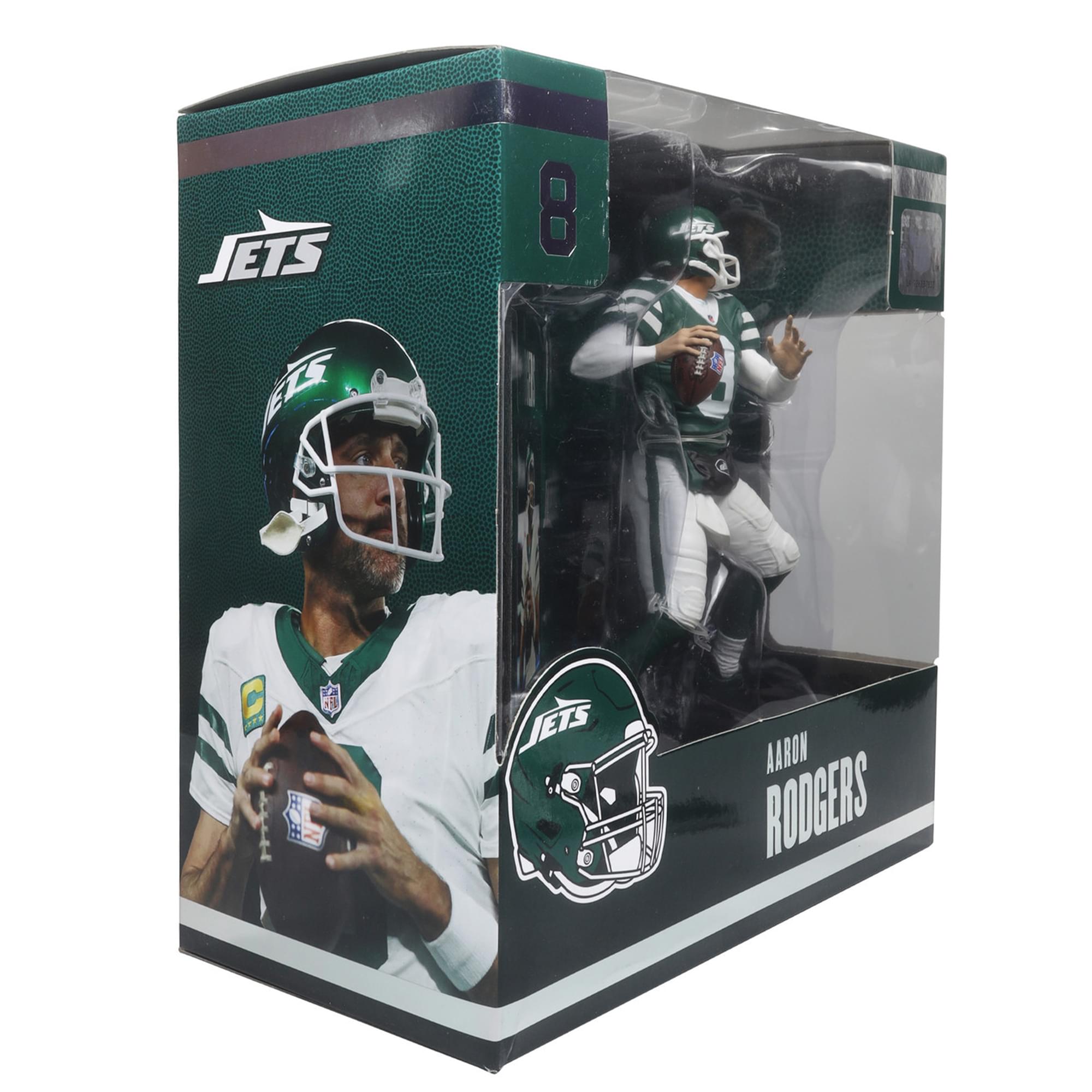 McFarlane NFL Aaron Rodgers (New York Jets) Action Figure