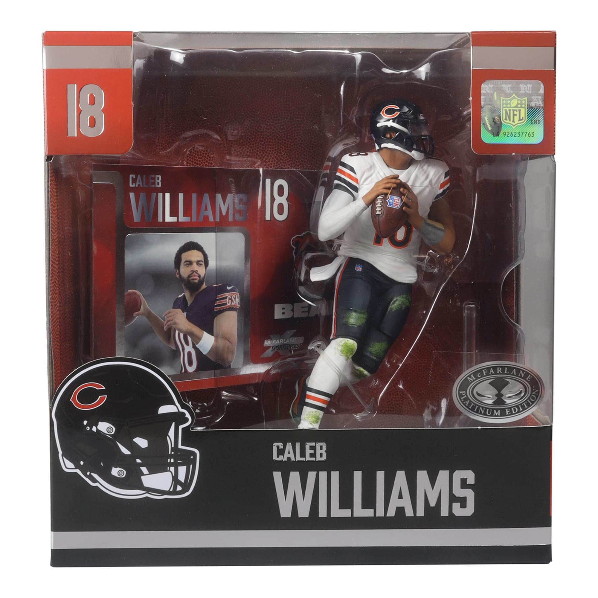 McFarlane NFL Caleb Williams (Chicago Bears) Action Figure | Chase