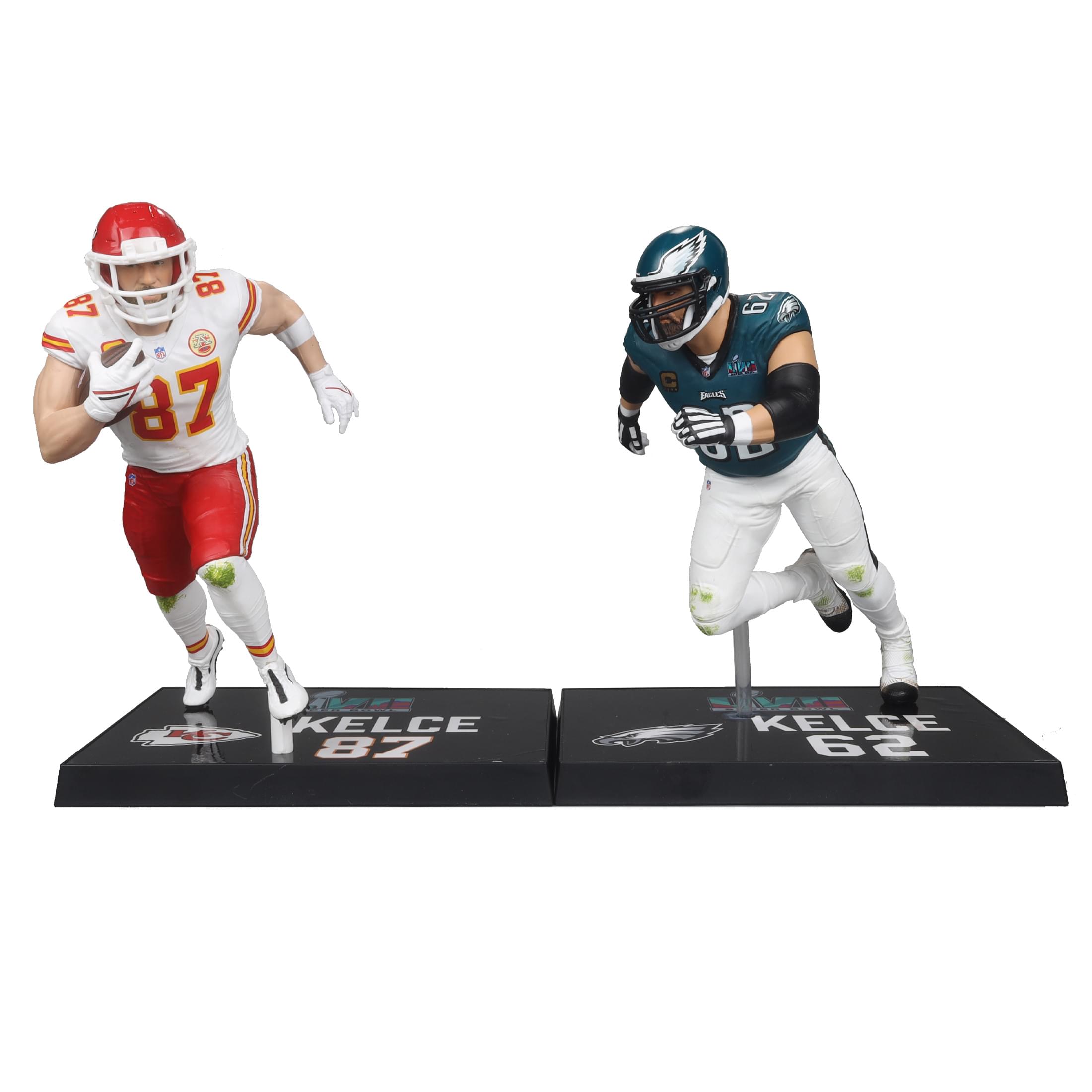 NFL McFarlane Figure Set |Travis Kelce & Jason Kelce