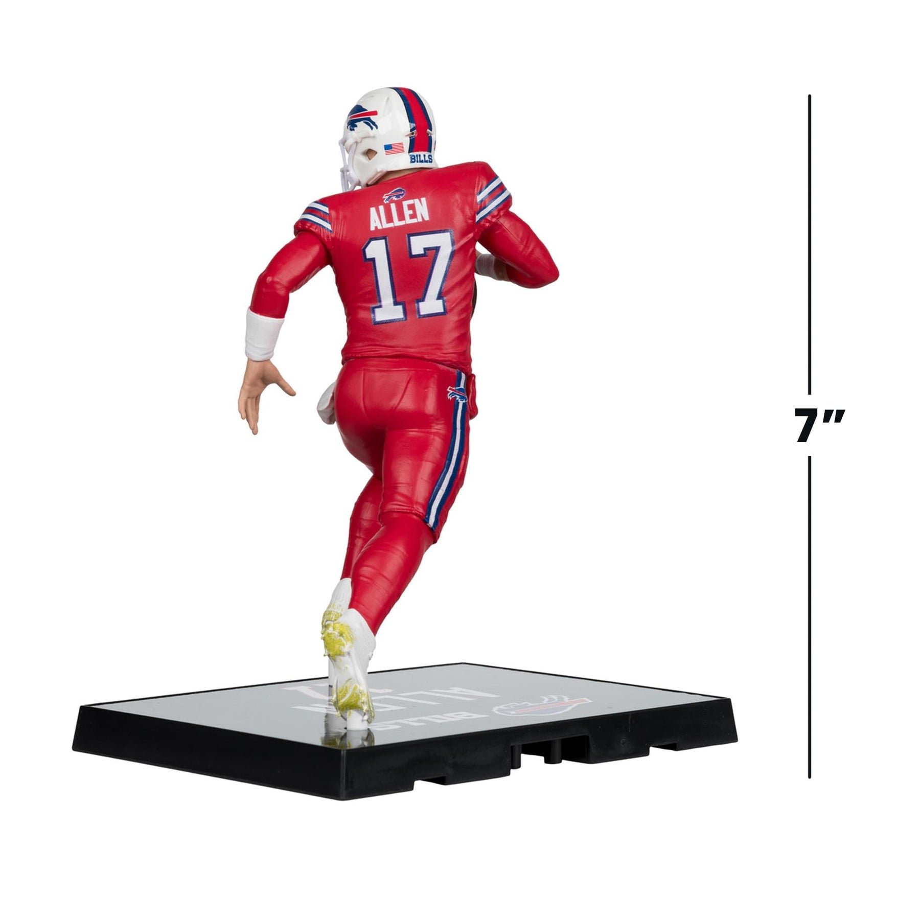 Buffalo Bills NFL 7 Inch Posed Figure | Josh Allen (Color Rush Jersey)