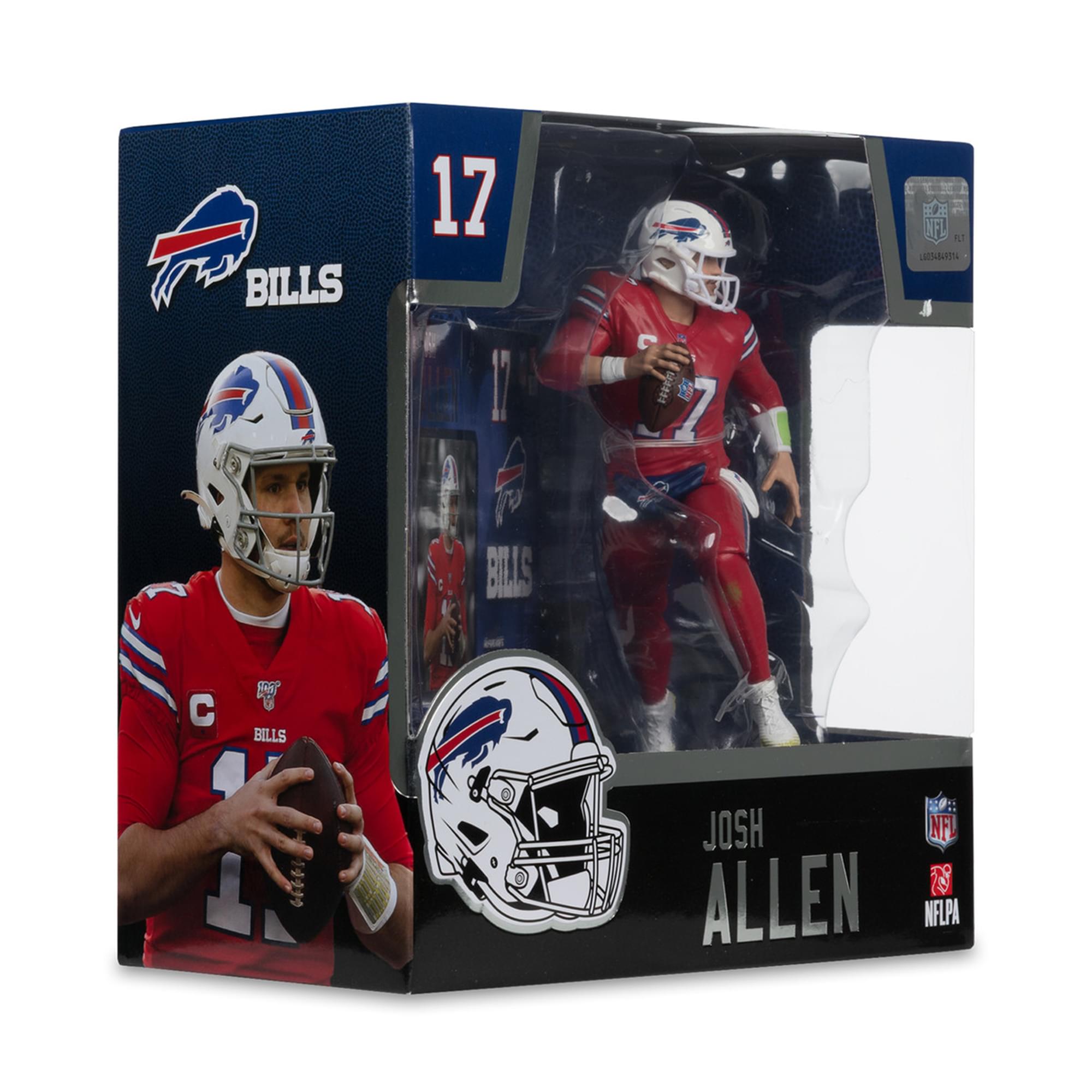 Buffalo Bills NFL 7 Inch Posed Figure | Josh Allen (Color Rush Jersey)