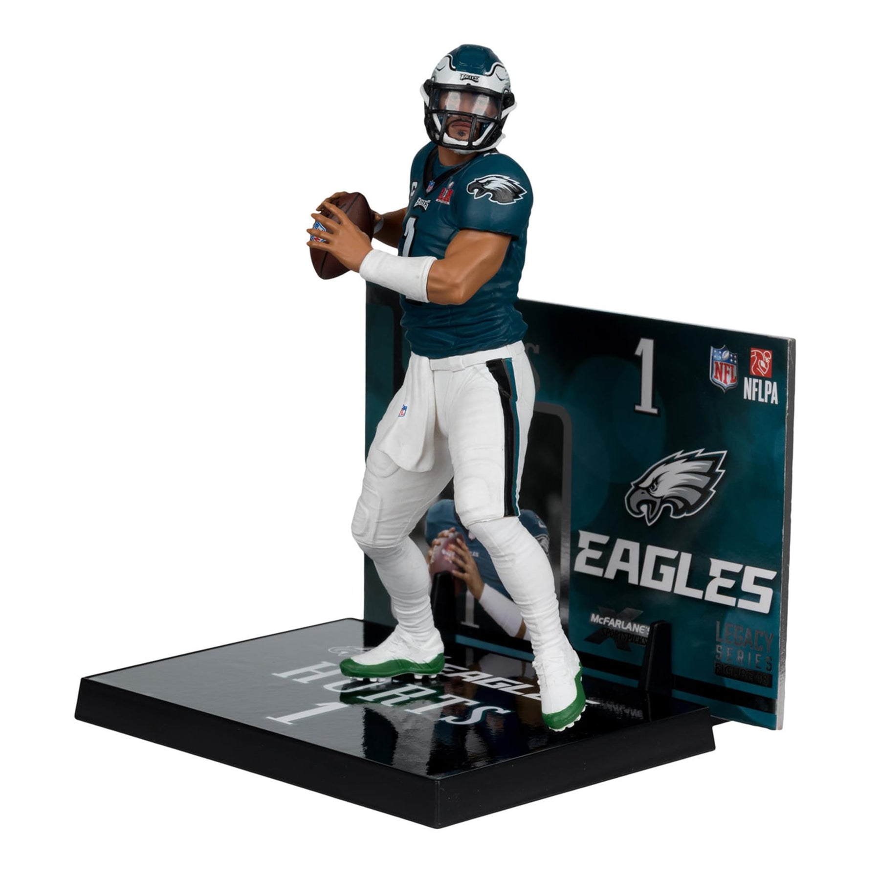 Philadelphia Eagles NFL 7 Inch Posed Figure | Jalen Hurts (Super Bowl Edition)