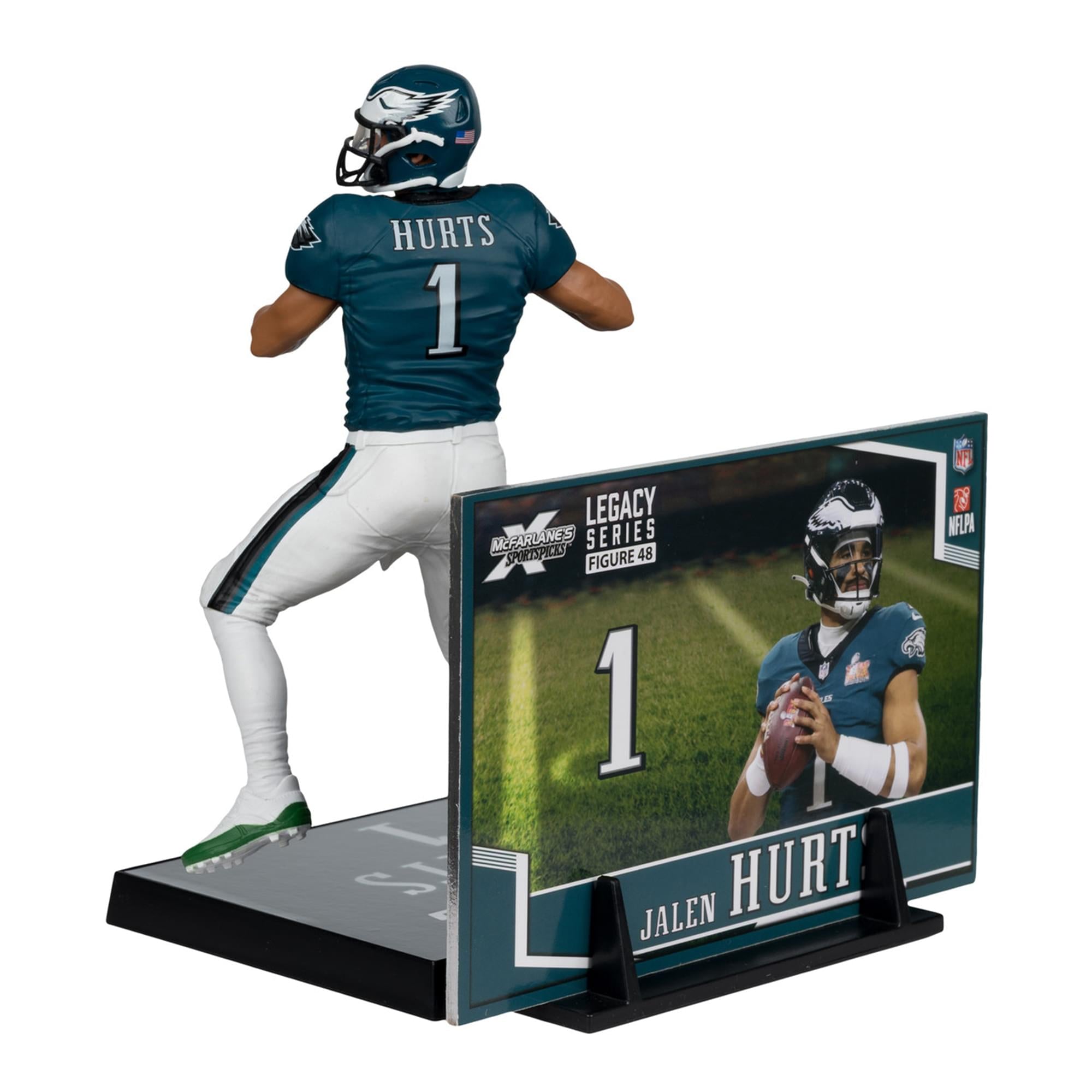 Philadelphia Eagles NFL 7 Inch Posed Figure | Jalen Hurts (Super Bowl Edition)