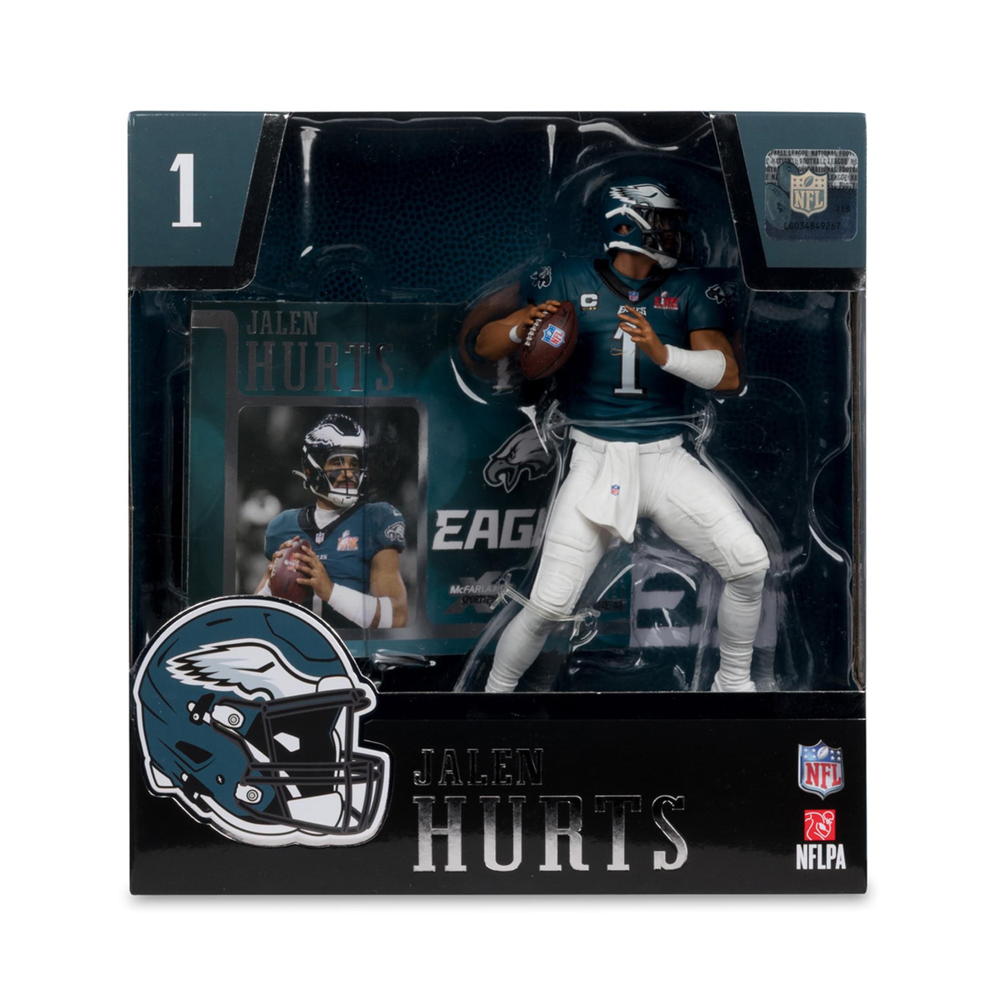 Philadelphia Eagles NFL 7 Inch Posed Figure | Jalen Hurts (Super Bowl Edition)