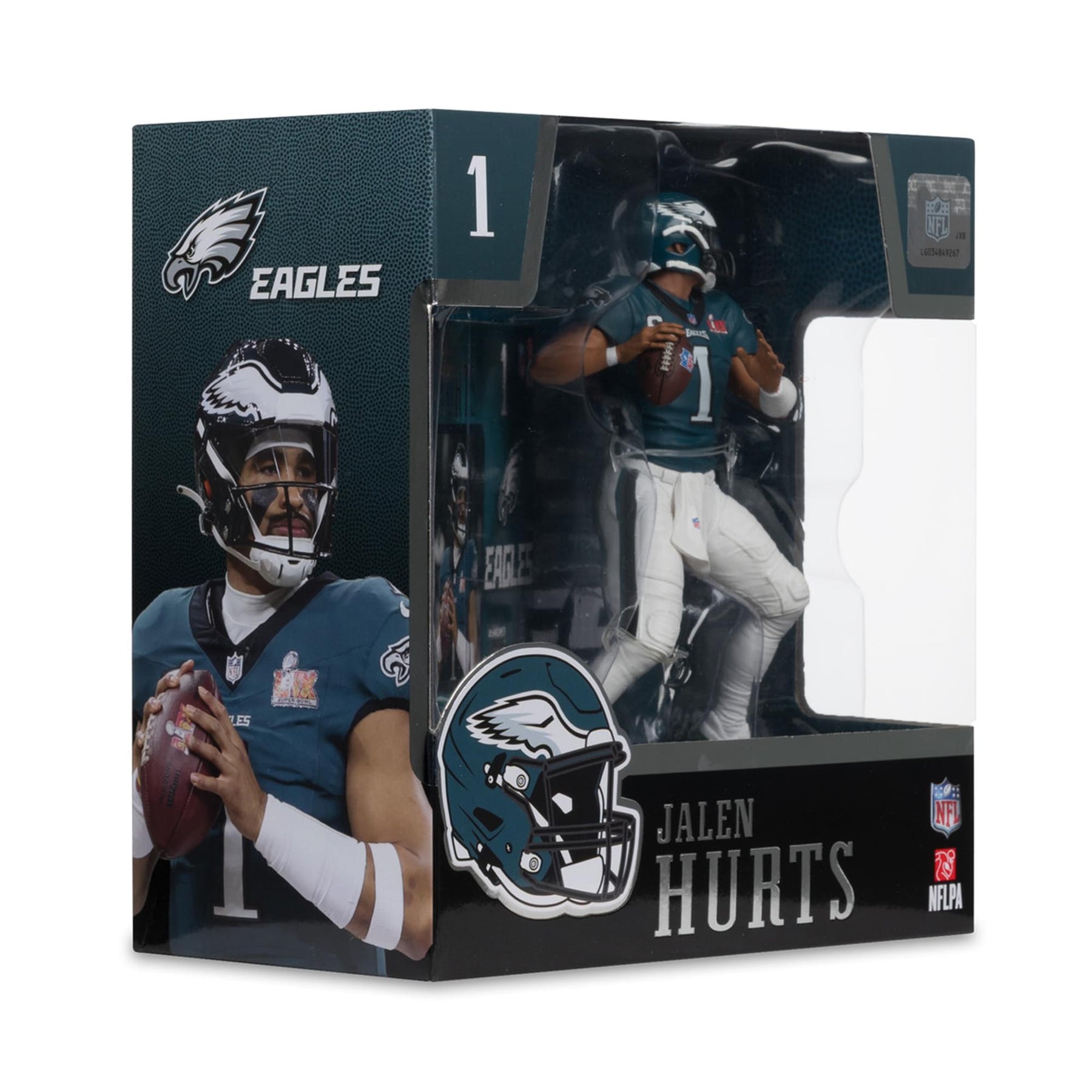Philadelphia Eagles NFL 7 Inch Posed Figure | Jalen Hurts (Super Bowl Edition)