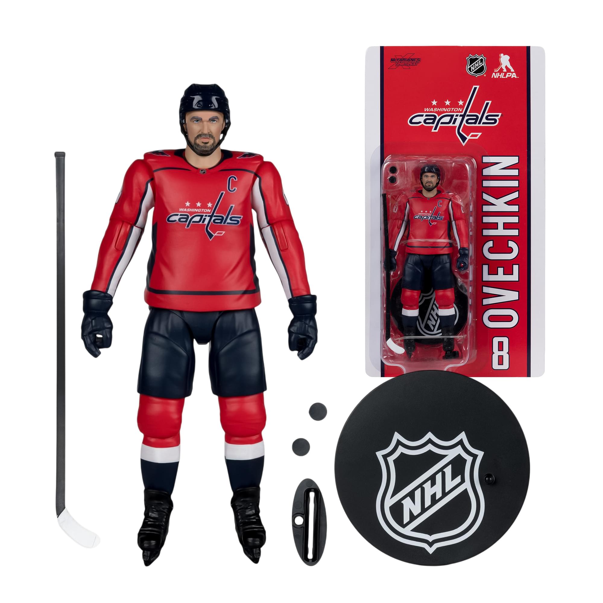 Washington Capitals NHL 6-Inch SportsPicks Figure | Alex Ovechkin