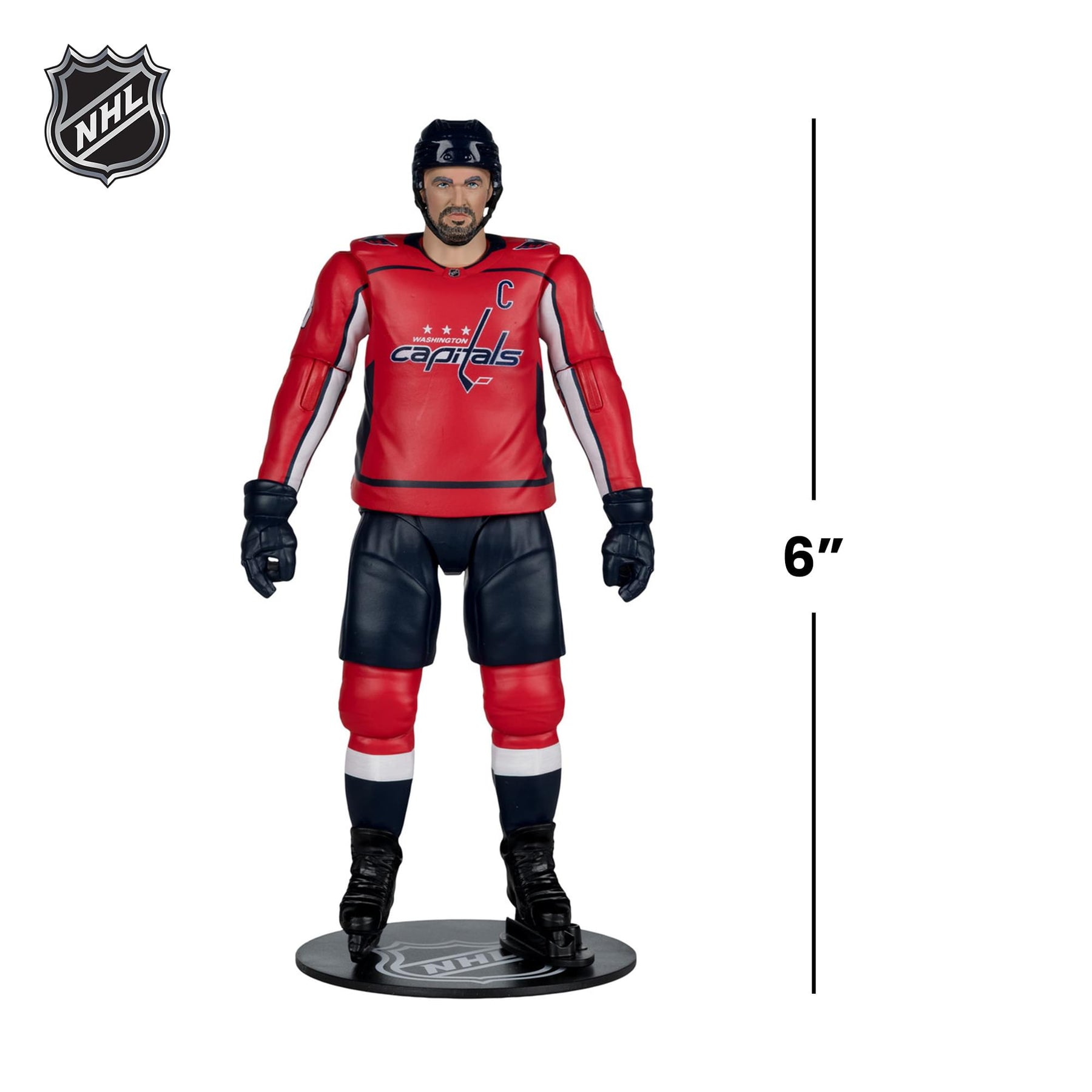 Washington Capitals NHL 6-Inch SportsPicks Figure | Alex Ovechkin