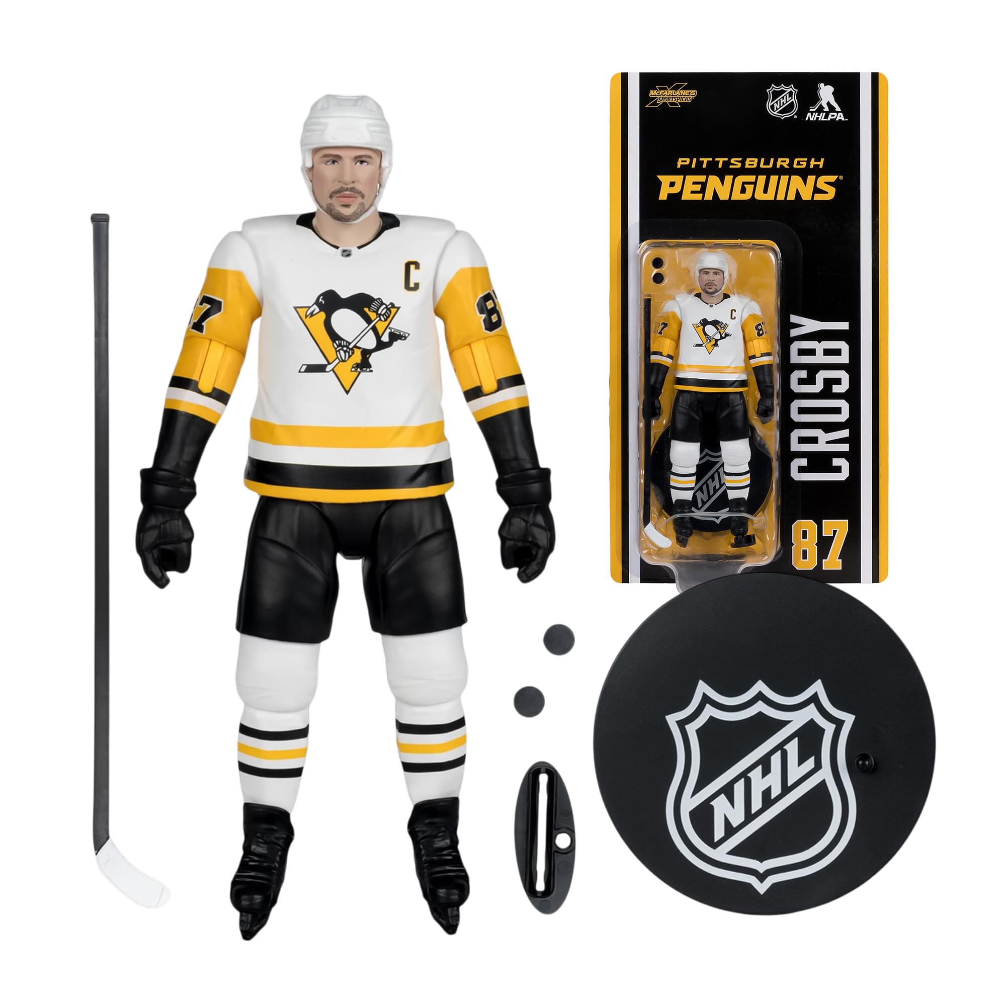Pittsburgh Penguins NHL 6-Inch SportsPicks Figure | Sidney Crosby
