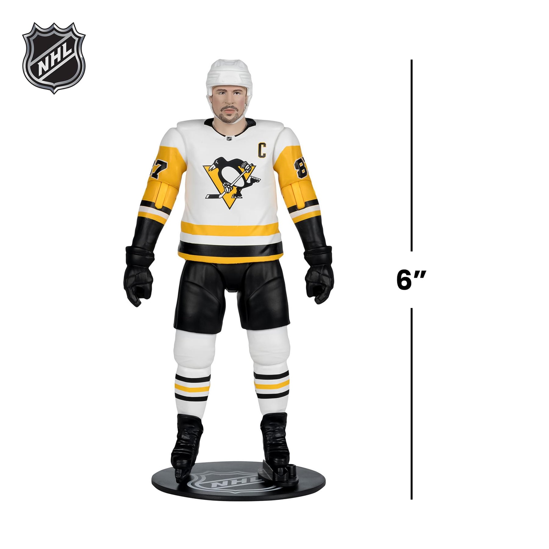 Pittsburgh Penguins NHL 6-Inch SportsPicks Figure | Sidney Crosby