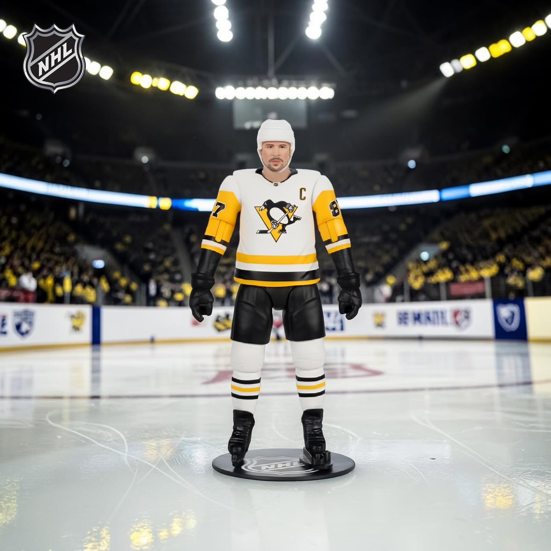 Pittsburgh Penguins NHL 6-Inch SportsPicks Figure | Sidney Crosby