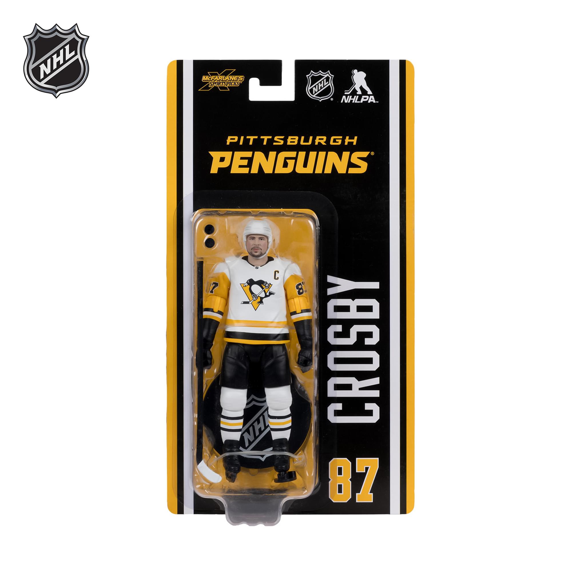 Pittsburgh Penguins NHL 6-Inch SportsPicks Figure | Sidney Crosby