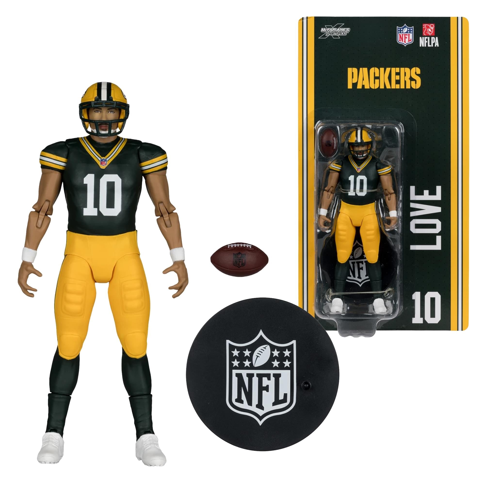 Jordan Love (Green Bay Packers) NFL McFarlane SportsPicks 6-Inch Figure