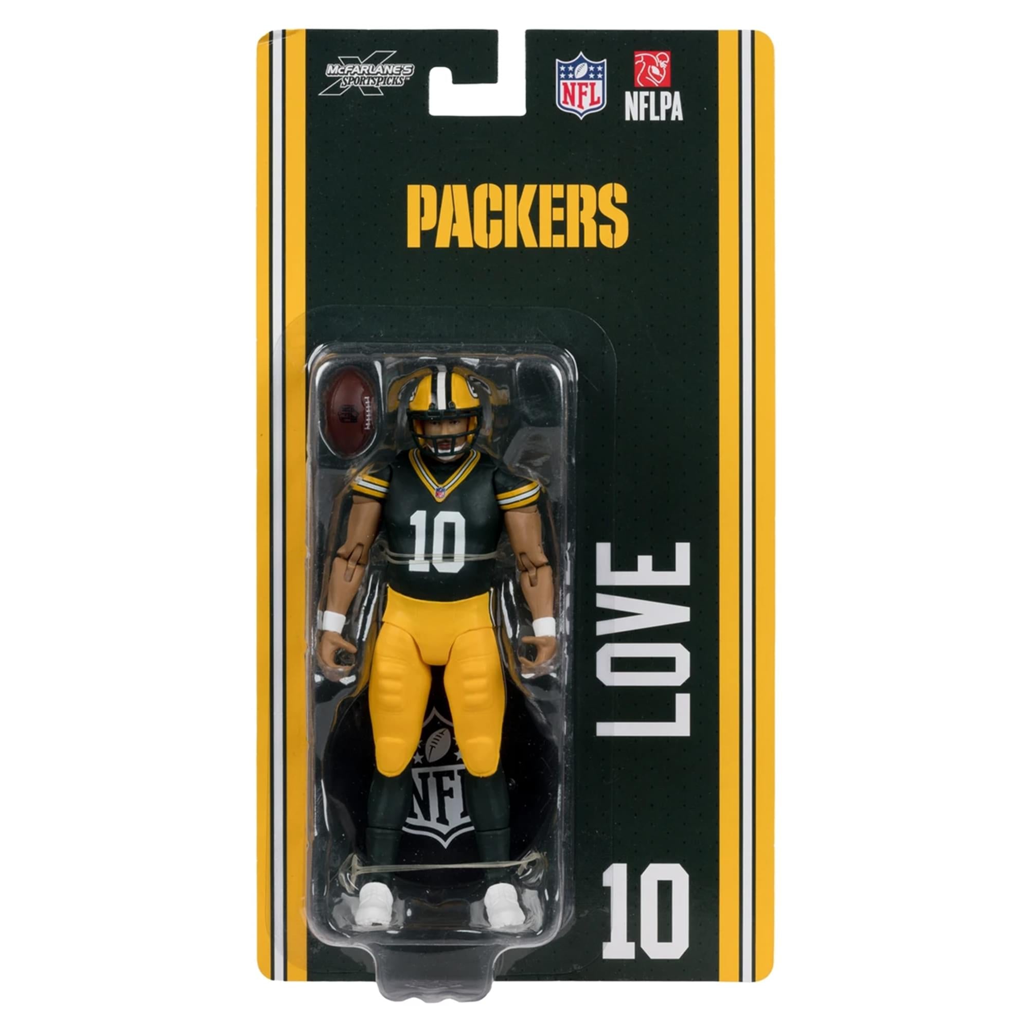 Jordan Love (Green Bay Packers) NFL McFarlane SportsPicks 6-Inch Figure