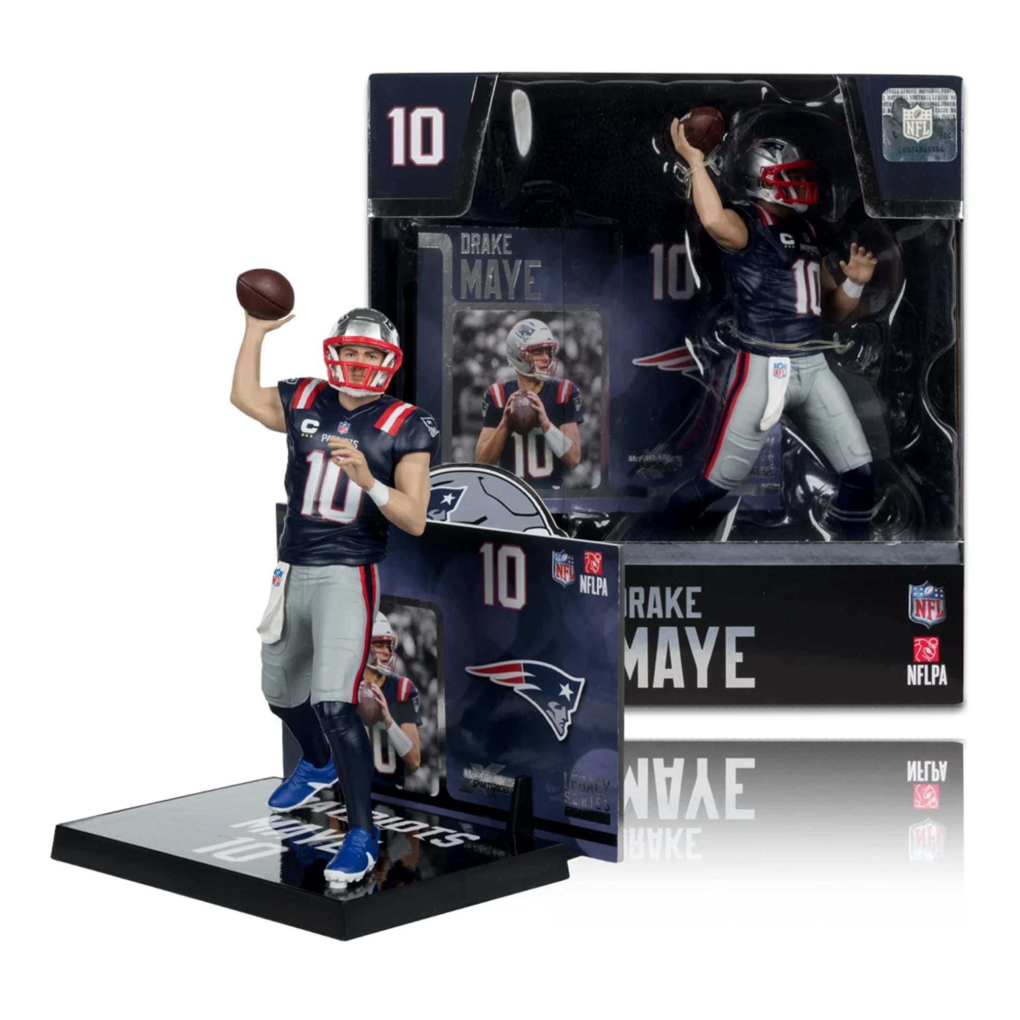 Drake Maye (New England Patriots) NFL McFarlane SportsPicks 7-Inch Figure