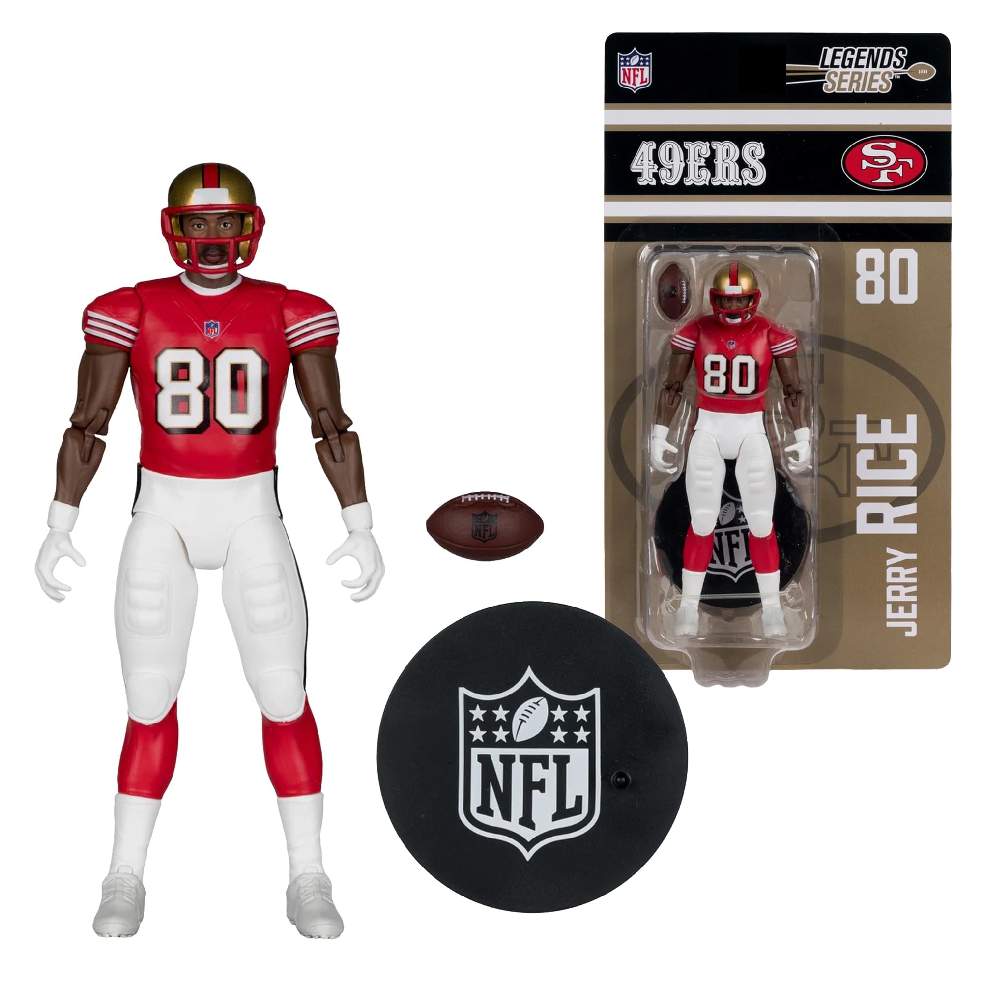 Jerry Rice (San Francisco 49ers) NFL McFarlane SportsPicks 6-Inch Figure
