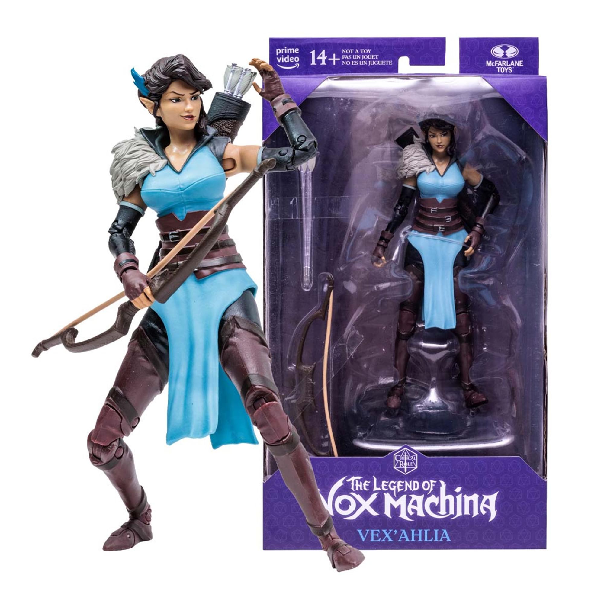 Critical Role The Legend of Vox Machina 7 Inch Action Figure | Vex'ahlia
