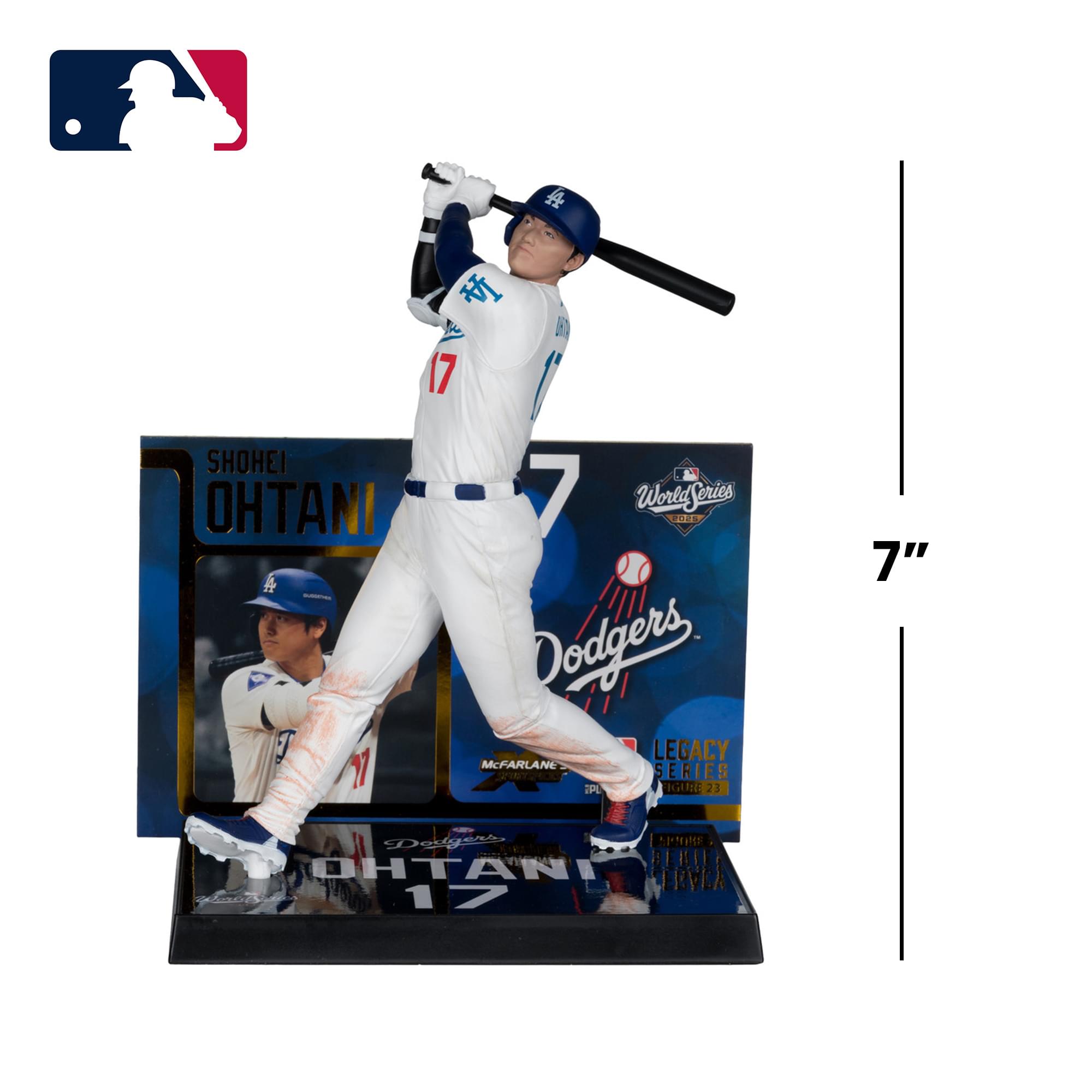 LA Dodgers MLB 7-Inch SportsPicks Figure | Shohei Ohtani  (Batting)