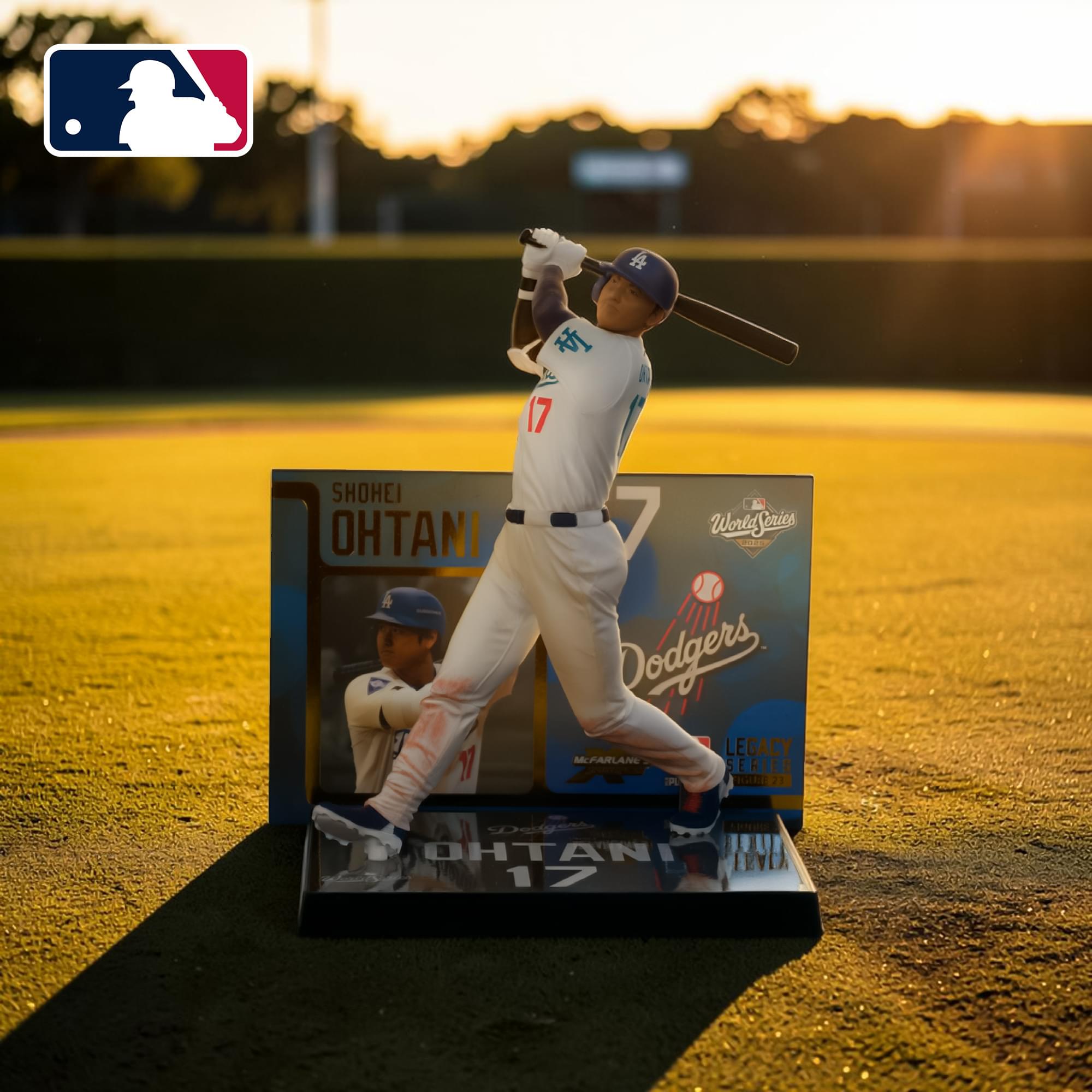 LA Dodgers MLB 7-Inch SportsPicks Figure | Shohei Ohtani  (Batting)