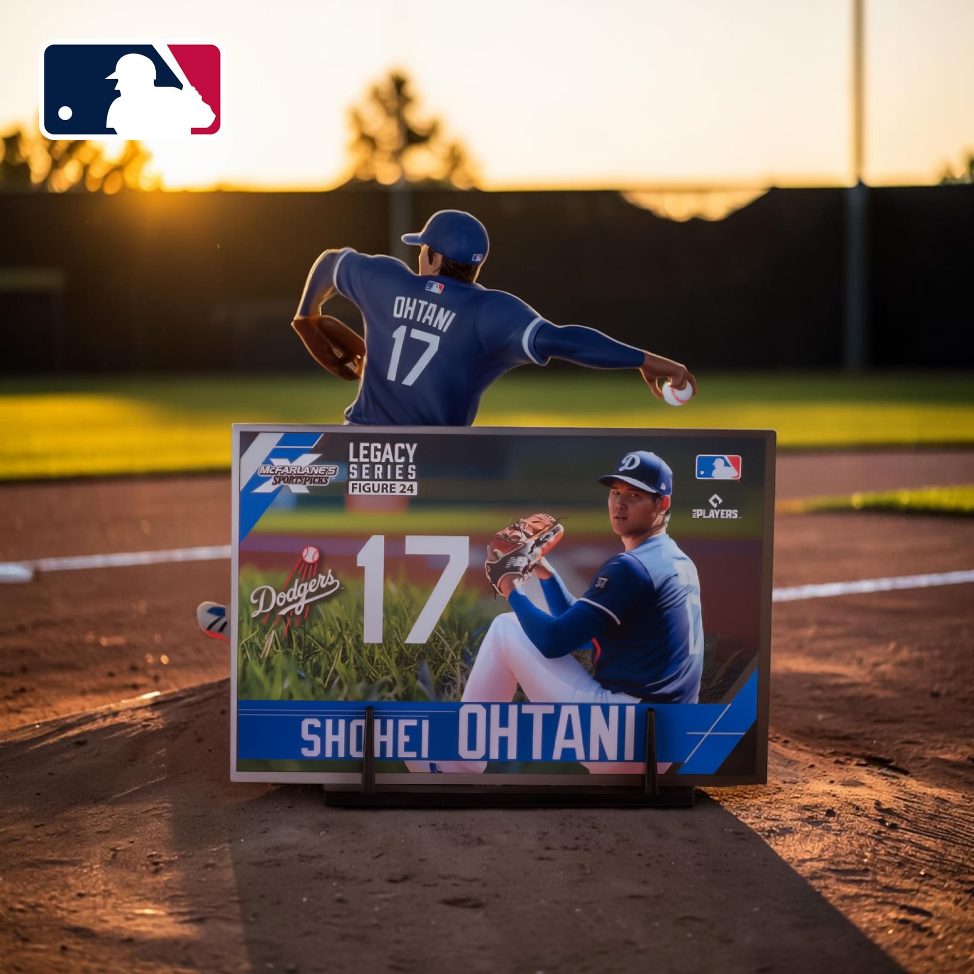 LA Dodgers MLB 7-Inch SportsPicks Figure | Shohei Ohtani  (Pitching)