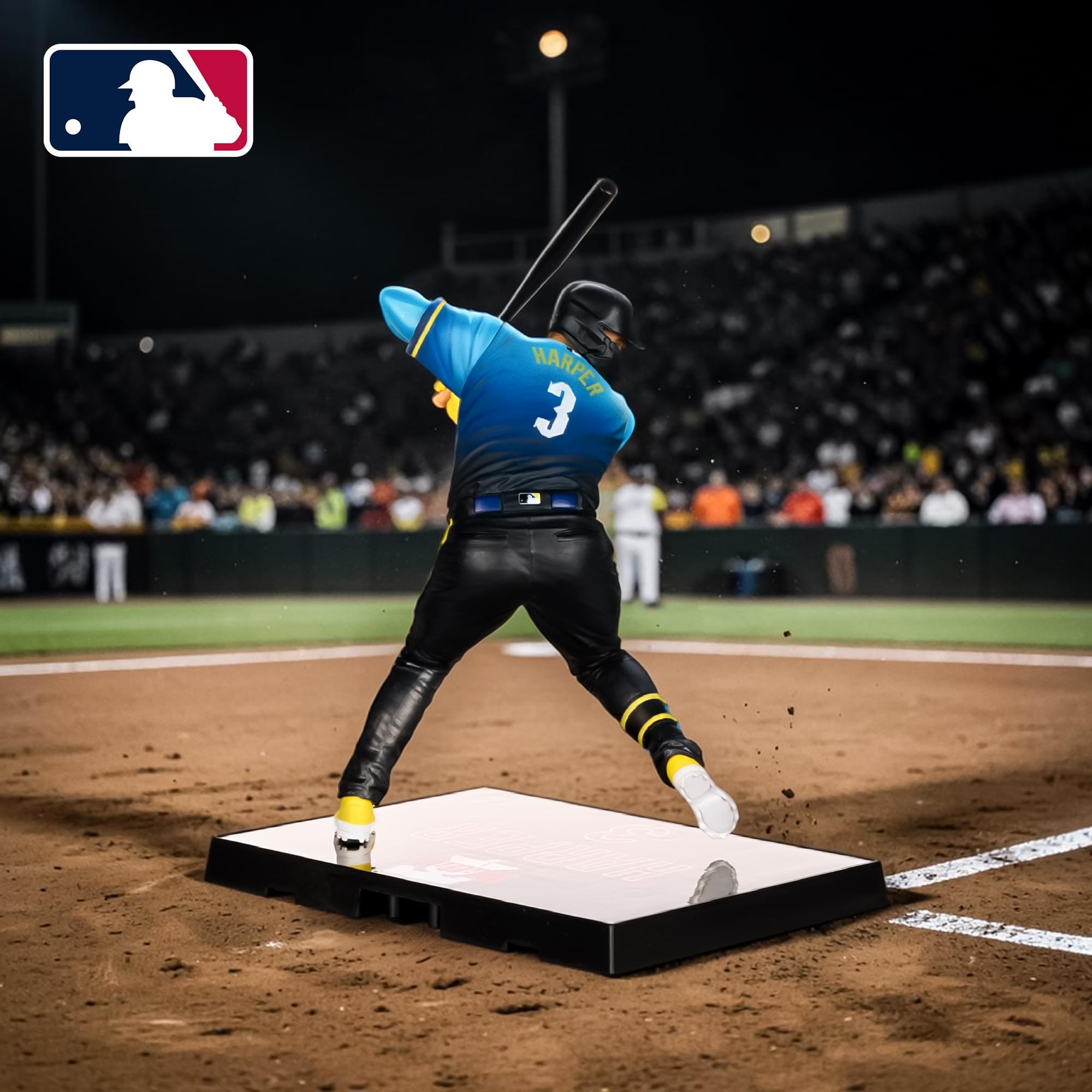 Philadelphia Phillies MLB 7-Inch Figure | Bryce Harper (City Connect Jersey)