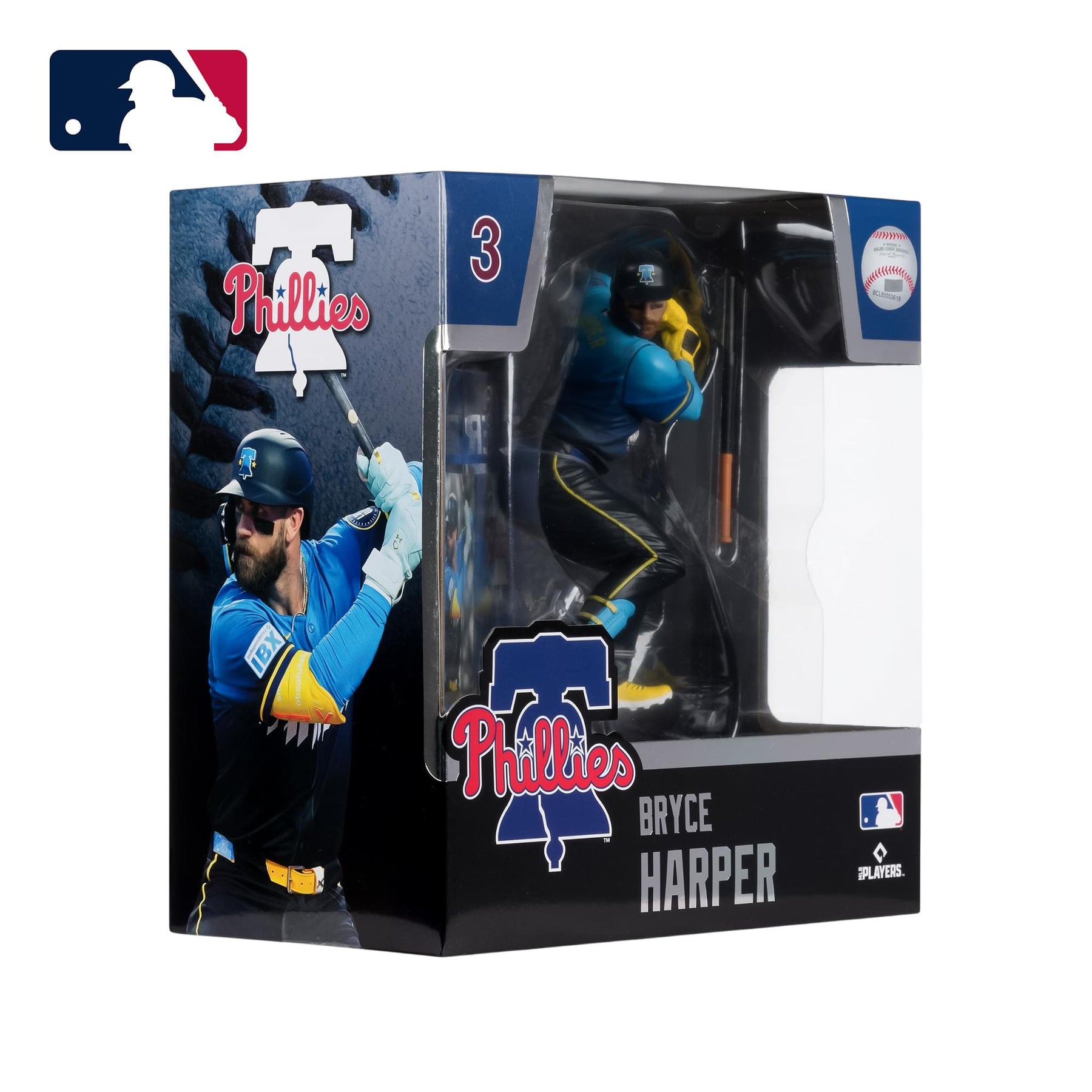 Philadelphia Phillies MLB 7-Inch Figure | Bryce Harper (City Connect Jersey)