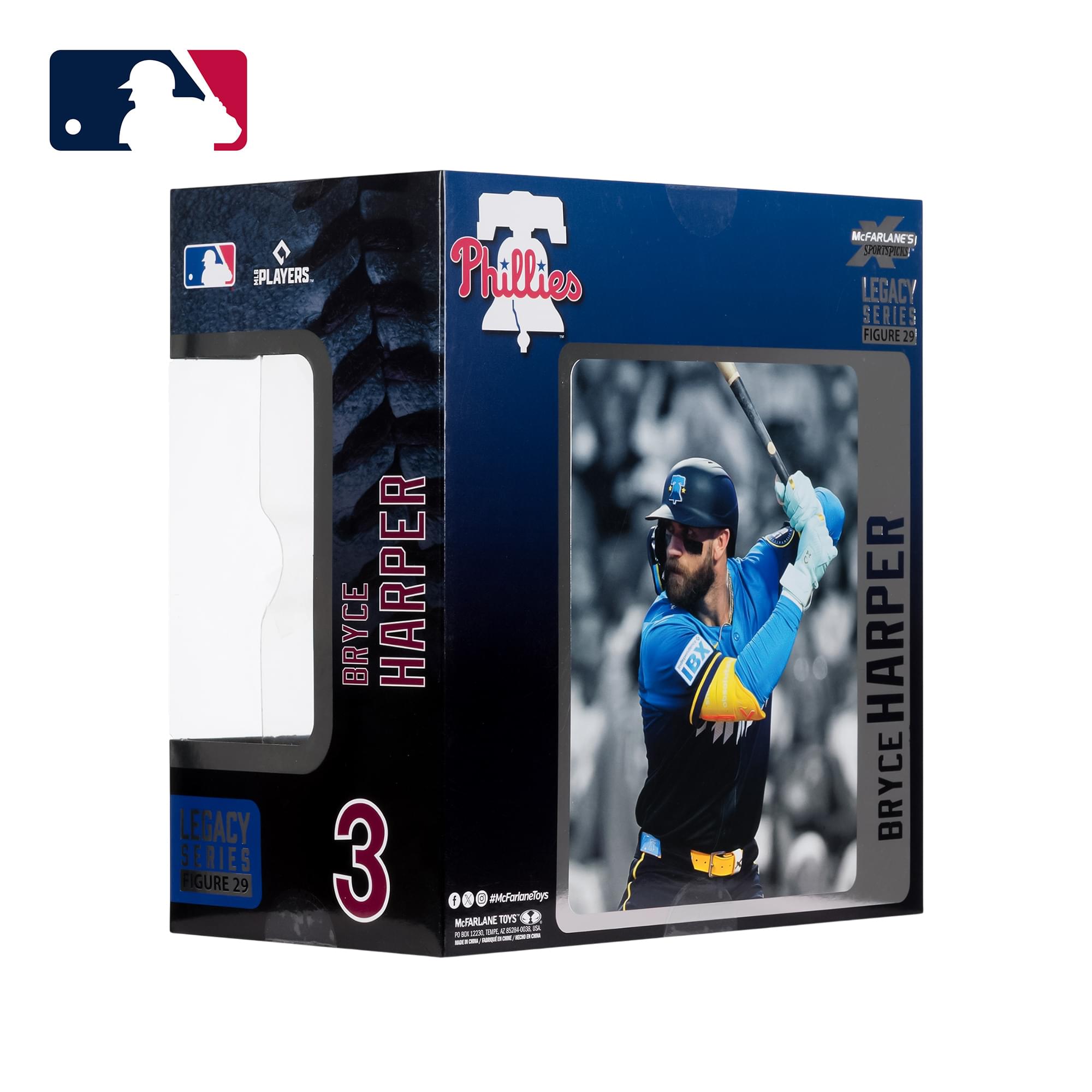 Philadelphia Phillies MLB 7-Inch Figure | Bryce Harper (City Connect Jersey)