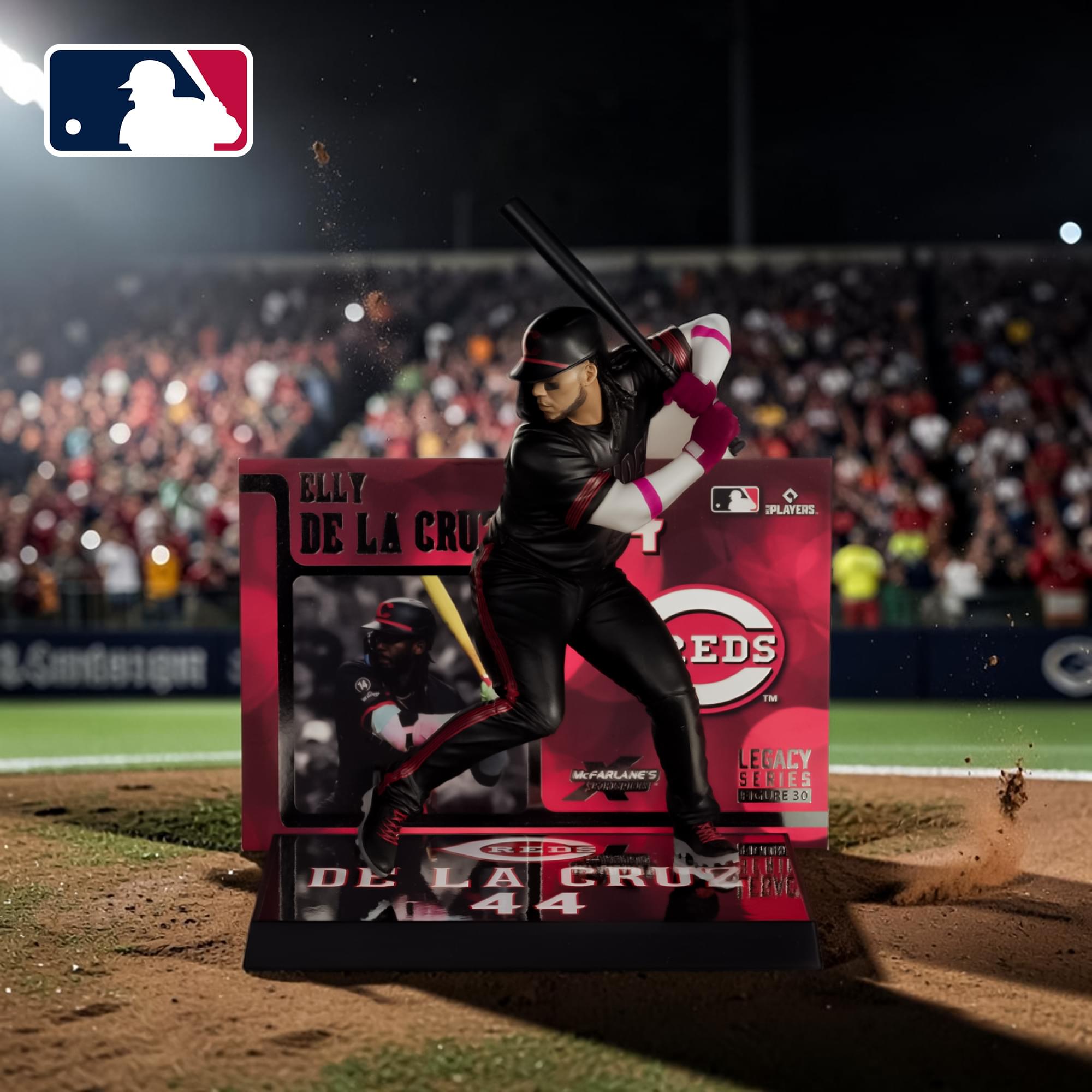 Cincinnati Reds MLB 7-Inch Figure | Elly De La Cruz (City Connect Jersey)