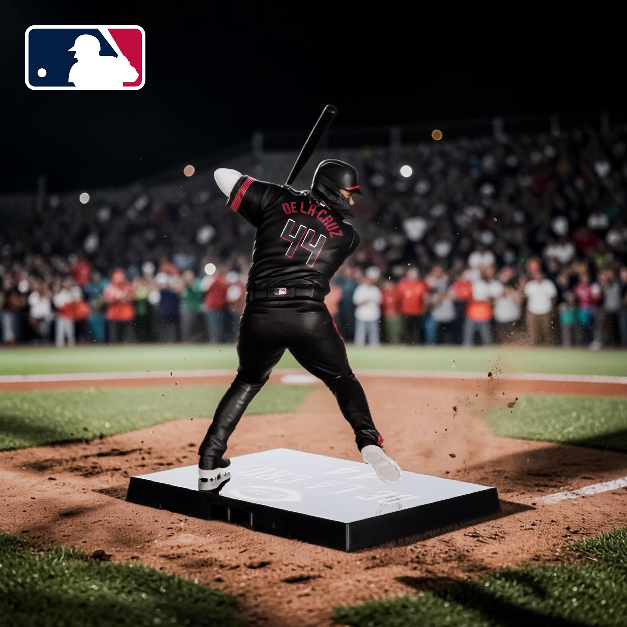 Cincinnati Reds MLB 7-Inch Figure | Elly De La Cruz (City Connect Jersey)