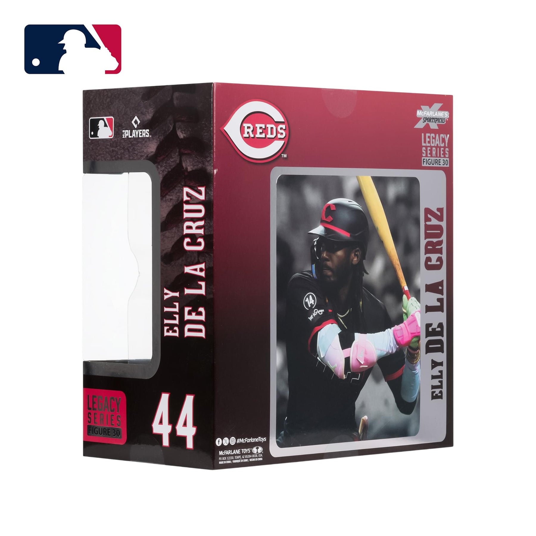 Cincinnati Reds MLB 7-Inch Figure | Elly De La Cruz (City Connect Jersey)