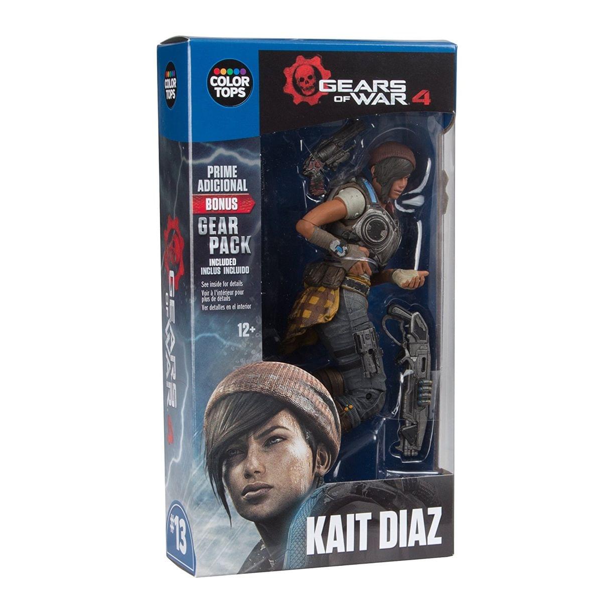 Gears of War 4 7" Color Tops Action Figure: Kait Diaz