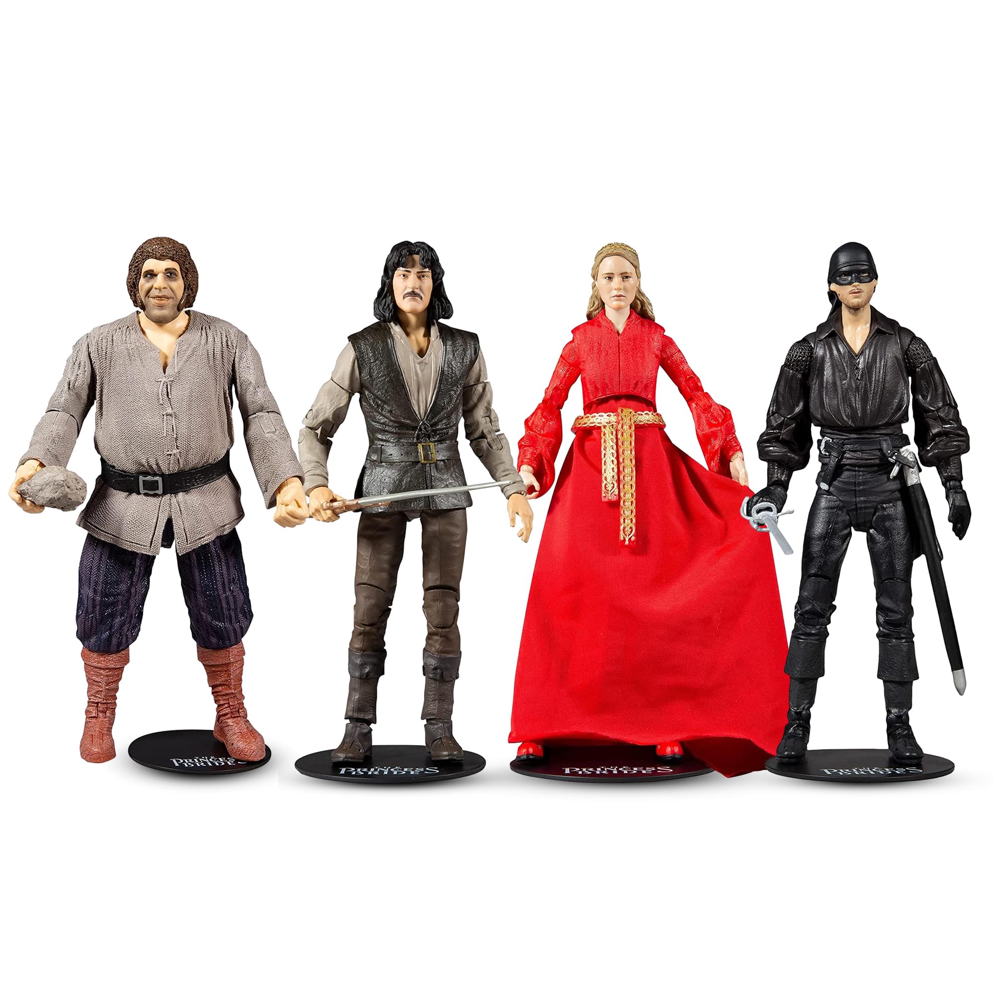 Princess Bride 7 Inch Scale Action Figure 4 Pack | Free Shipping