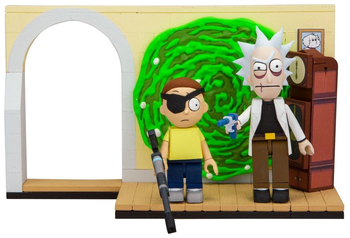 Rick and Morty 98-Piece Construction Set w/ Evil Rick and Morty