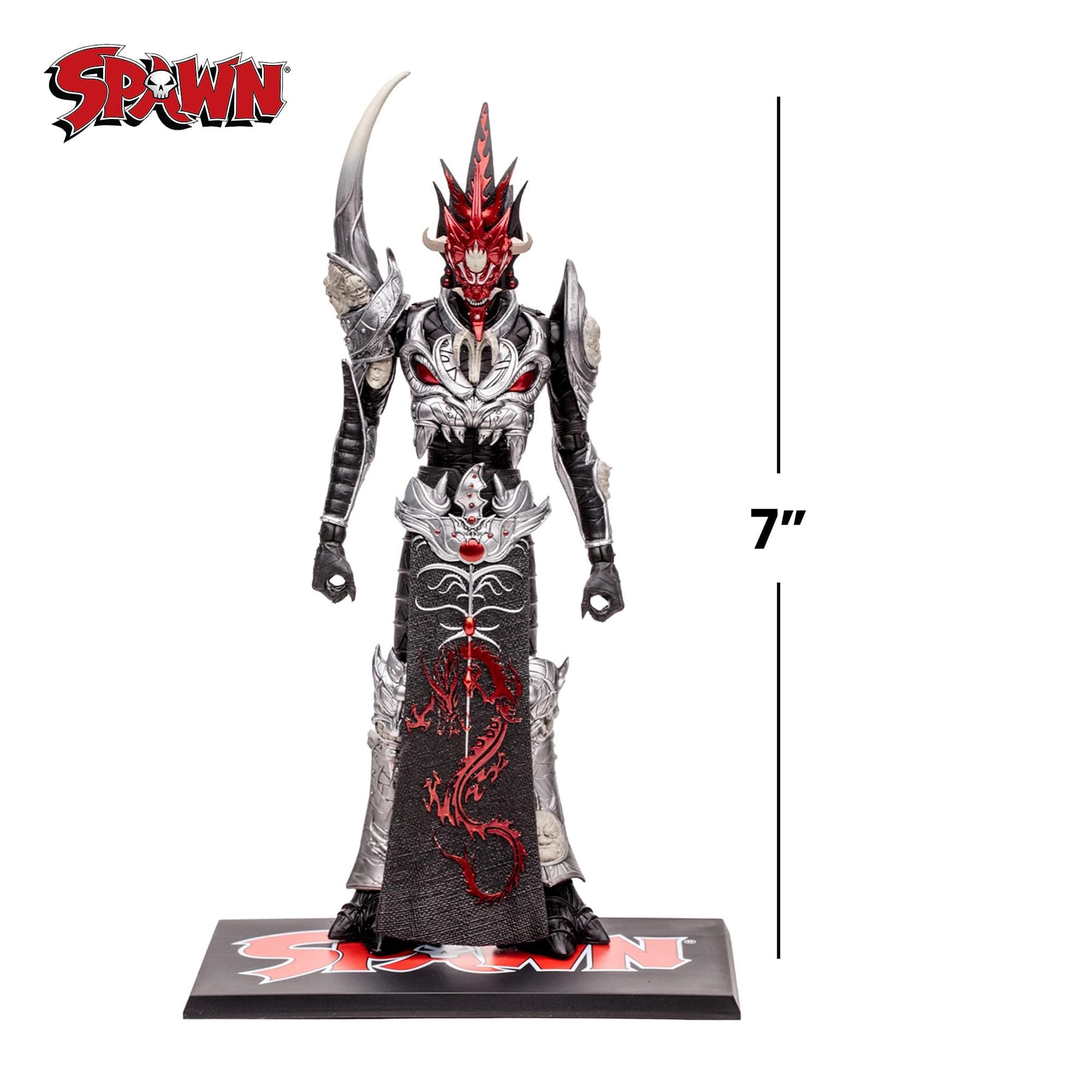 Spawn Universe Action Figure | Mandarin Spawn BW Accent Edition