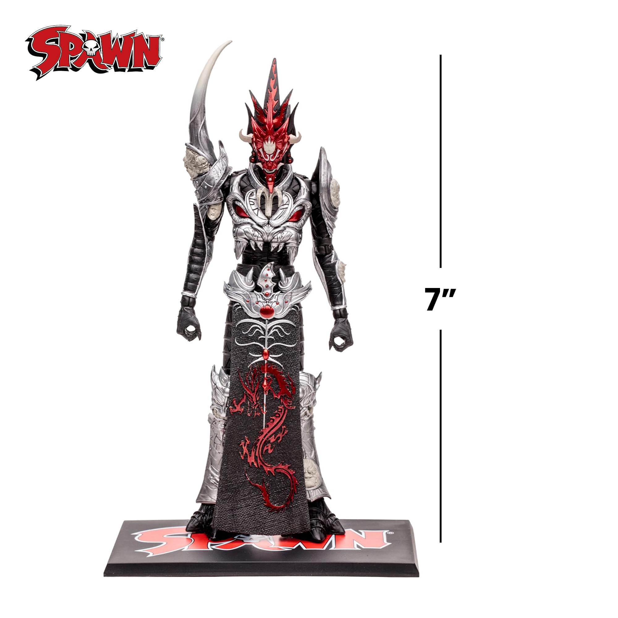 Spawn Universe Action Figure | Mandarin Spawn BW Accent Edition
