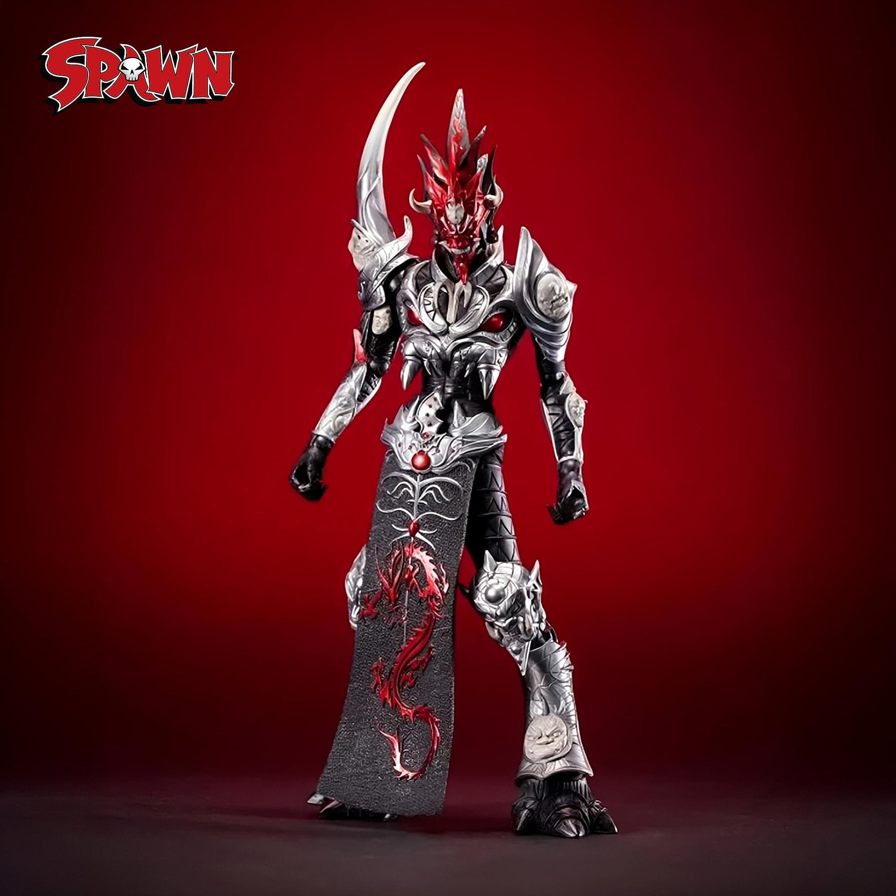 Spawn Universe Action Figure | Mandarin Spawn BW Accent Edition
