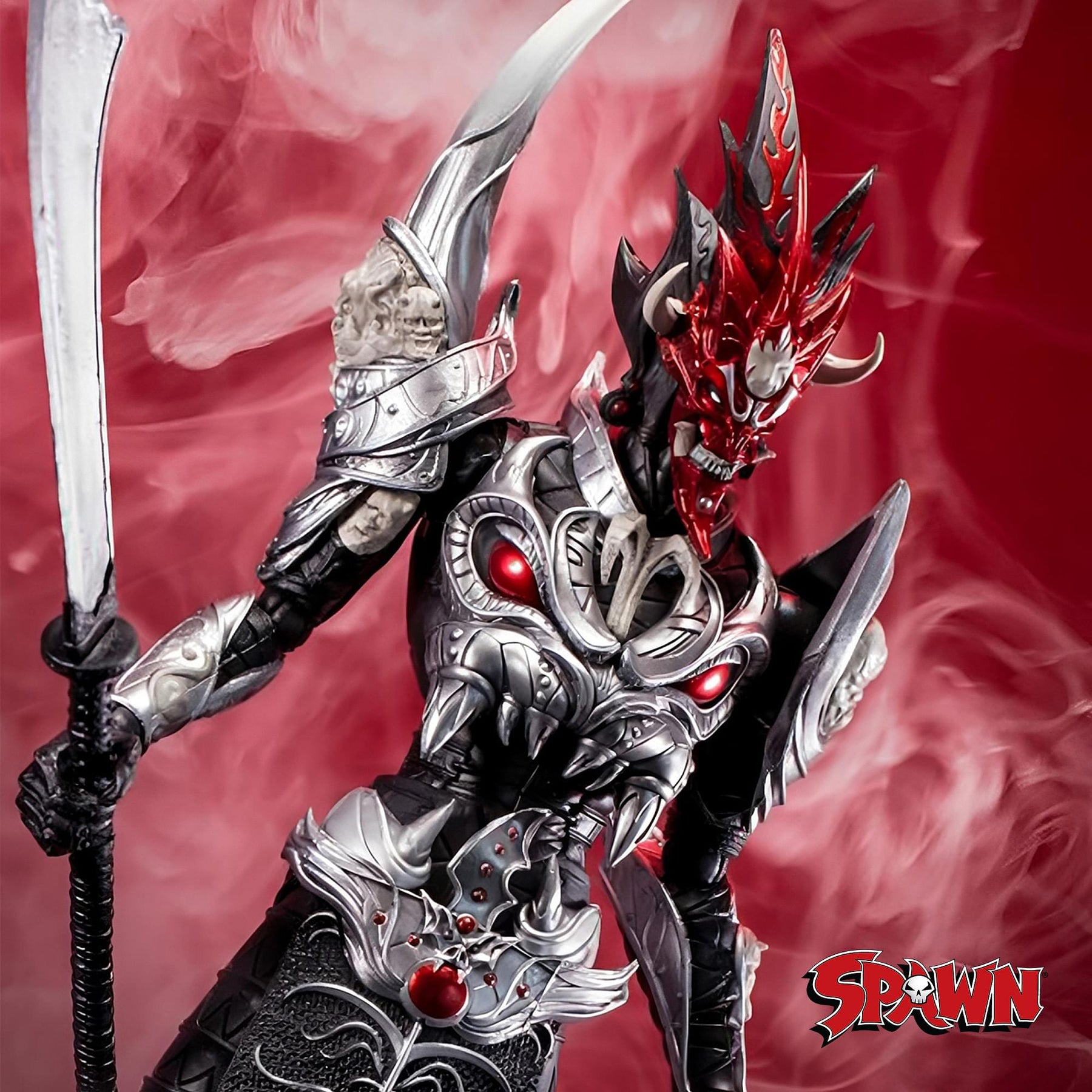Spawn Universe Action Figure | Mandarin Spawn BW Accent Edition