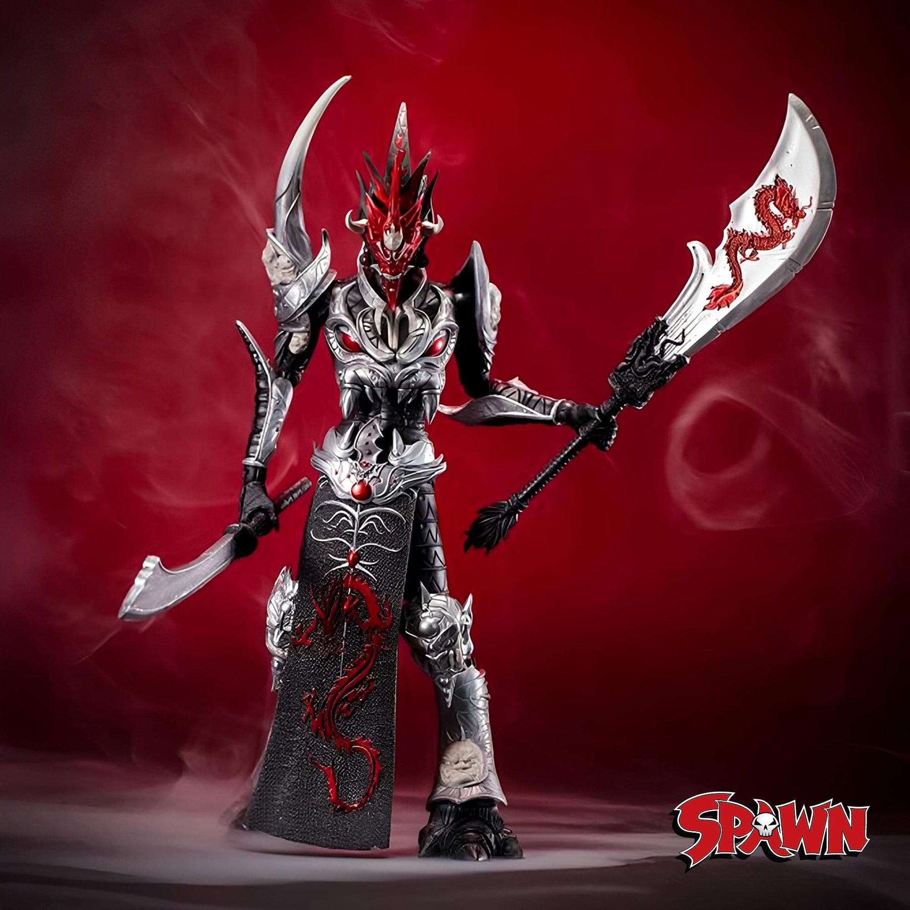 Spawn Universe Action Figure | Mandarin Spawn BW Accent Edition